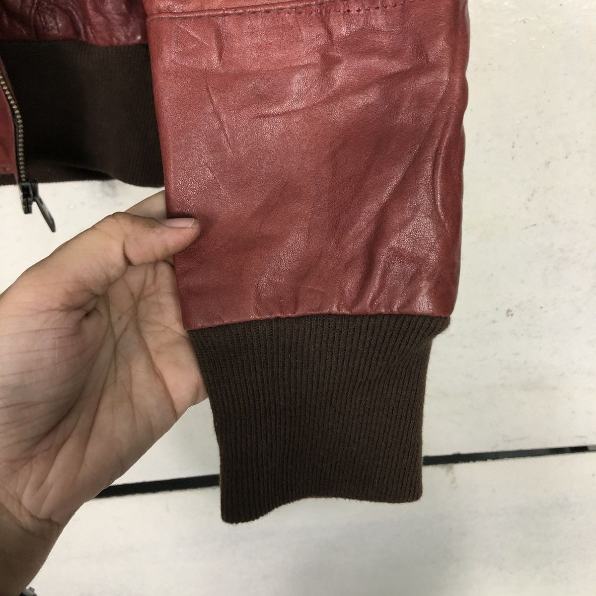 Pelle Pelle 🔥CROPPED BIKER LEATHER JACKET PELLE STUDIO Size US S / EU 44-46 / 1 - 18 Thumbnail