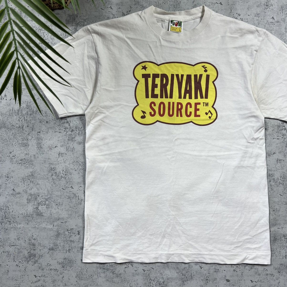 Bape A Bathing Ape Teriyaki Source Vintage Tee T-Shirt Size US L / EU 52-54 / 3 - 2 Thumbnail