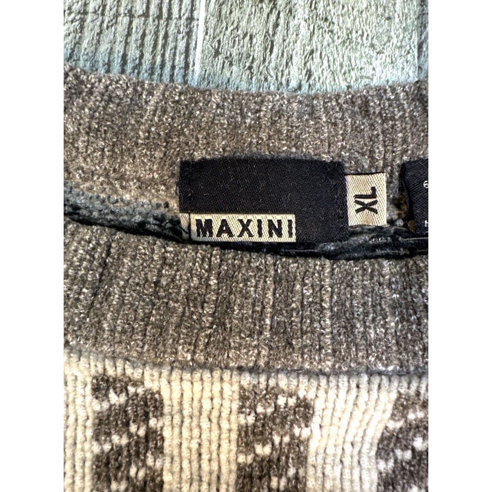 Etro VINTAGE Maxini Sweater XL Brown Gray Geometric Pattern Retro Knit Crewneck Pullover Mens XL Brown Gray Geometric Pattern Retro Knit Crewneck VTG Size US XL / EU 56 / 4 - 2 Thumbnail