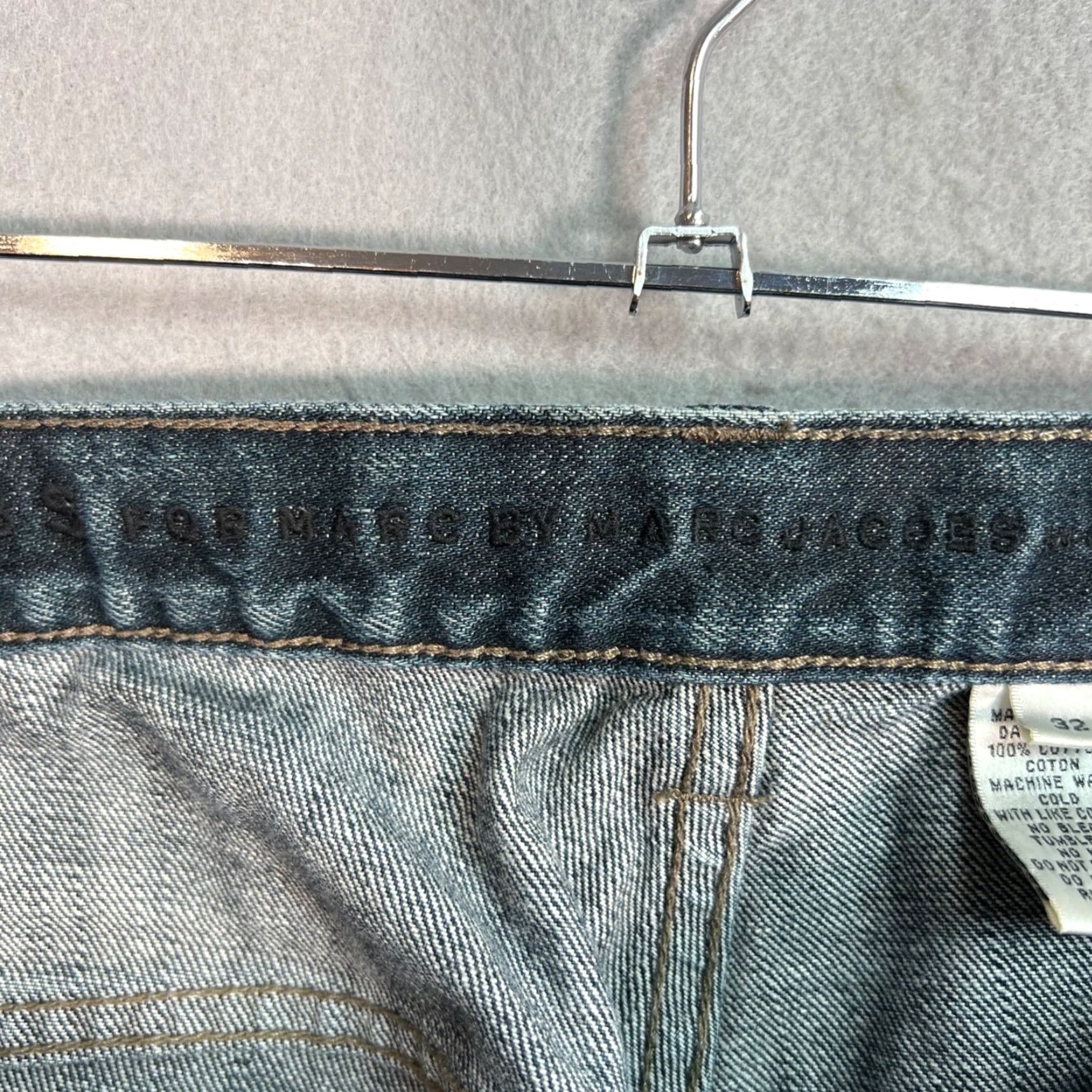 Marc Jacobs Marc By Marc Jacobs Jeans Wash Classic Denim Size 32 Men Inseam 36 Blue Size US 32 / EU 48 - 5 Thumbnail