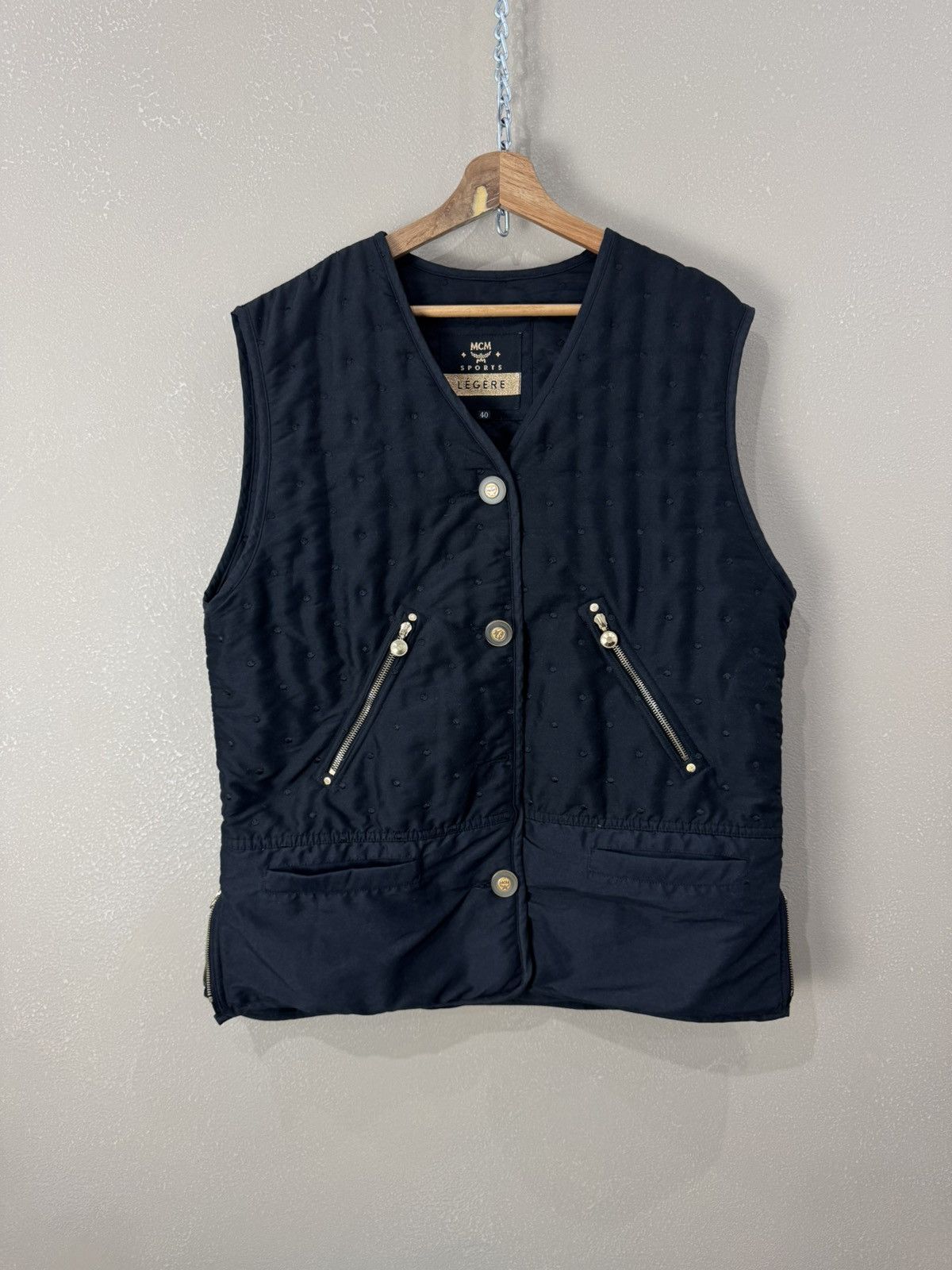 MCM MCM Legere Luxury Elegant Designer Vest Size M / US 6-8 / IT 42-44 - 1 Thumbnail