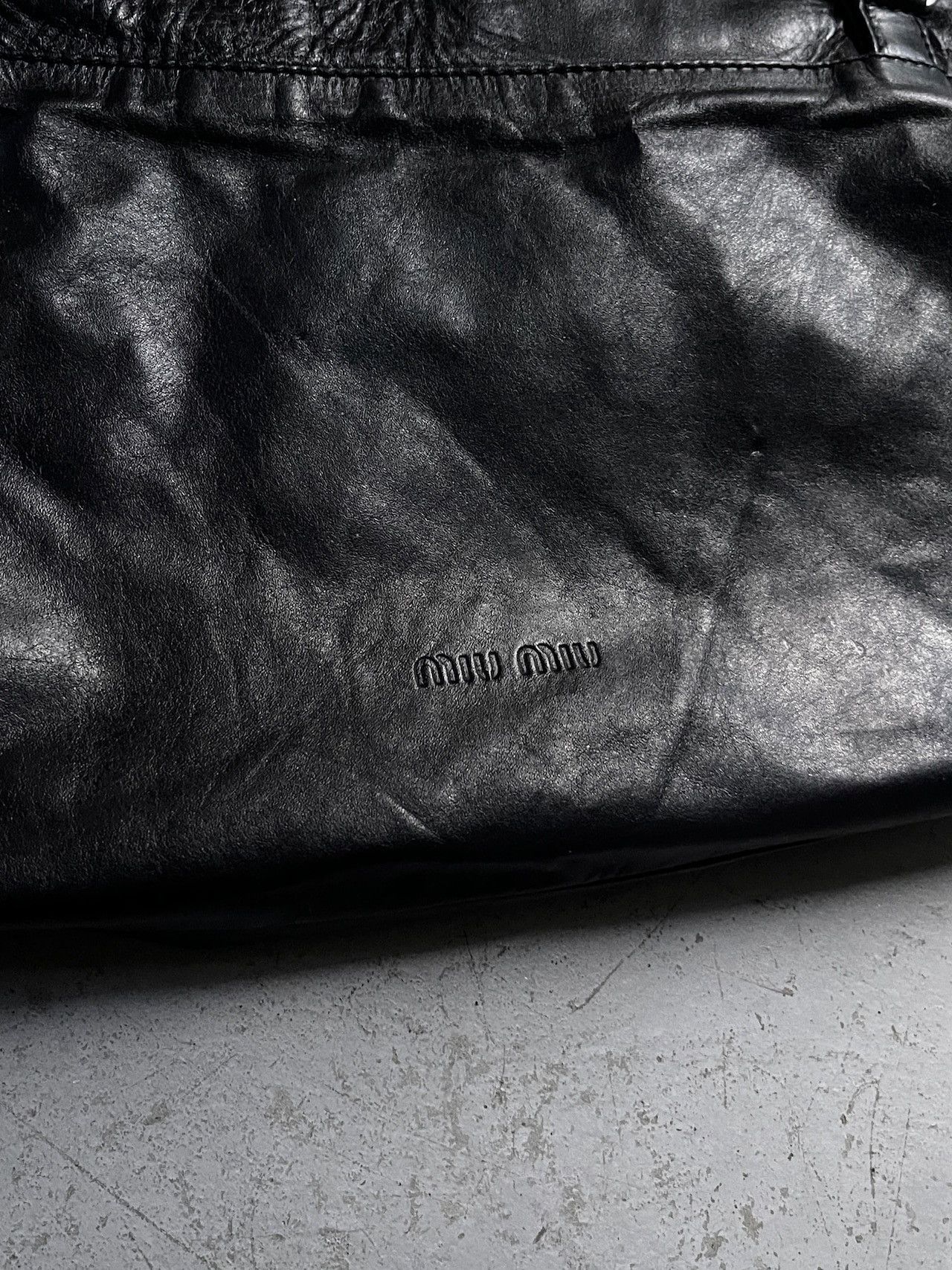 Miu Miu 2000s Miu Miu - cowhide messager bag Size ONE SIZE - 7 Thumbnail