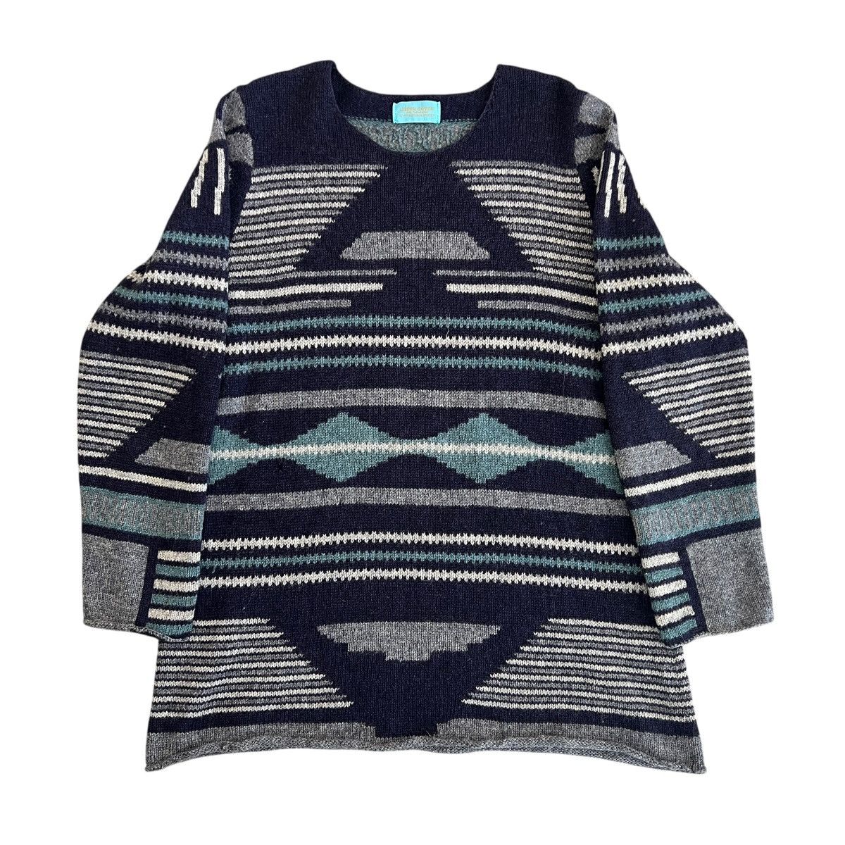 Undercover UNDERCOVER AW1997-1998 "LEAF" Mohair Blend Knit Size US M / EU 48-50 / 2 - 1 Thumbnail