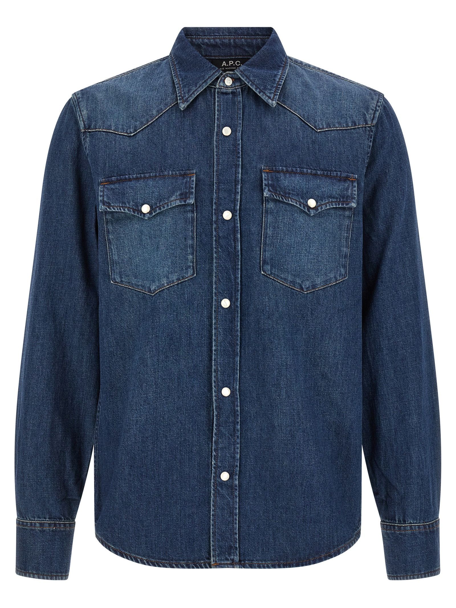 A.P.C. 'Western' shirt Size US M / EU 48-50 / 2 - 1 Thumbnail