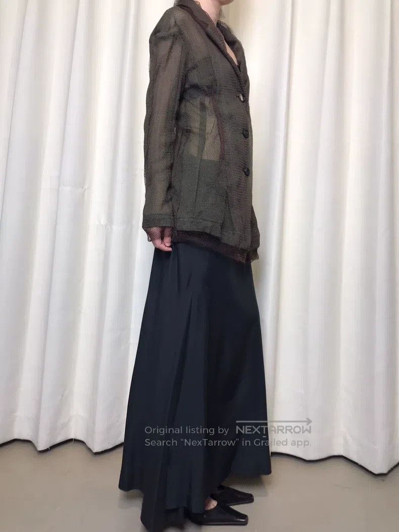 Issey Miyake Issey Miyake Avant-garde Double Layer Forest Witch Coat Size M / US 6-8 / IT 42-44 - 4 Thumbnail