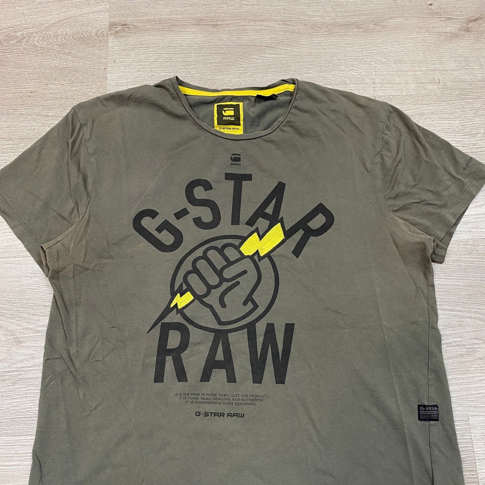 G-Star G Star Raw Hook Round Neck Short Sleeve T Shirt Men's Medium Size US M / EU 48-50 / 2 - 2 Thumbnail
