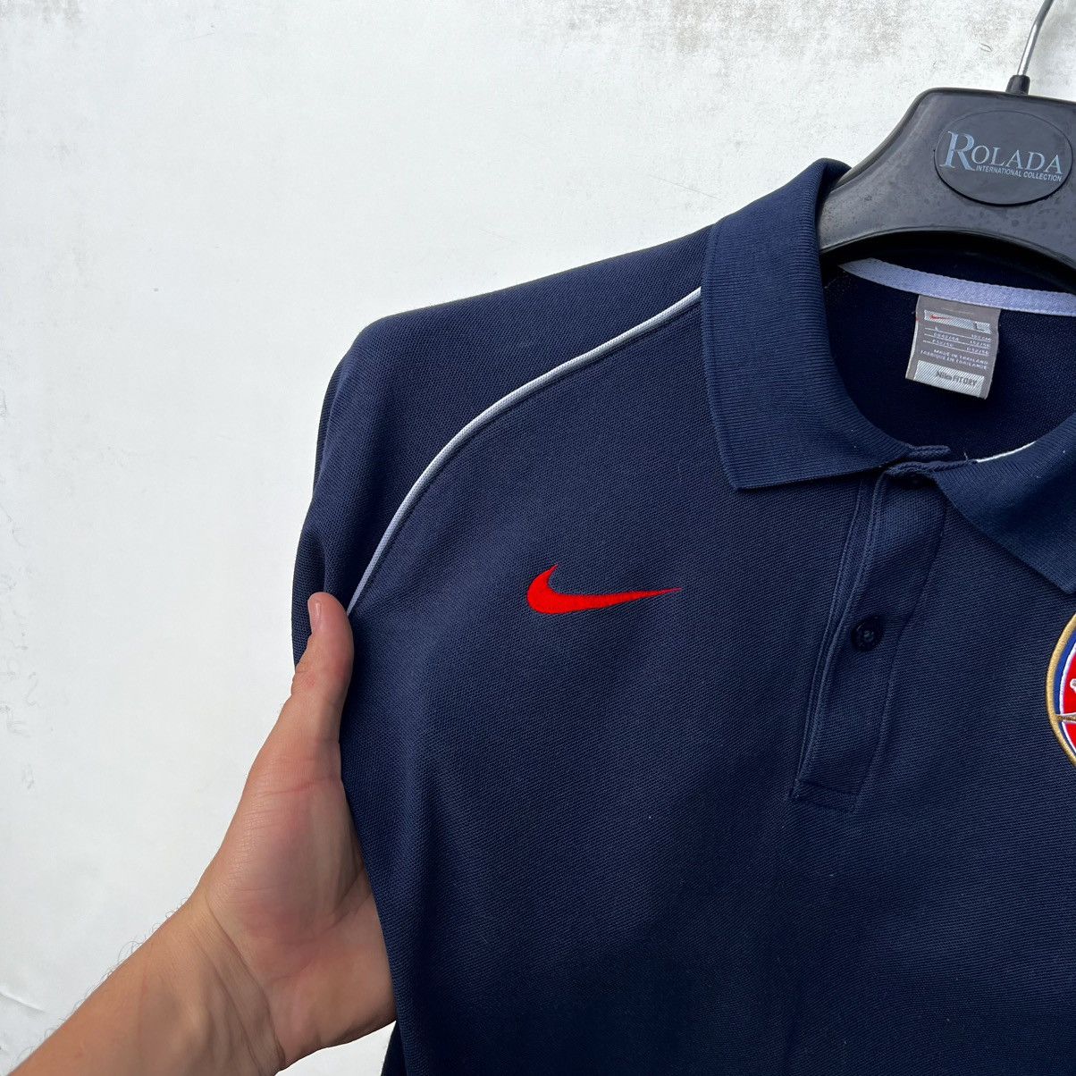 Nike Vintage Nike Arsenal Football Shirt Polo Soccer Jersey Size US L / EU 52-54 / 3 - 2 Thumbnail