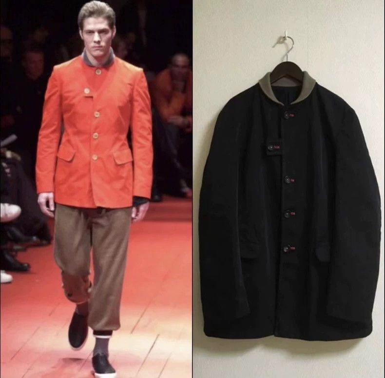 Yohji Yamamoto Yohji Yamamoto 01 aw stitched jacket Size US L / EU 52-54 / 3 - 8 Thumbnail