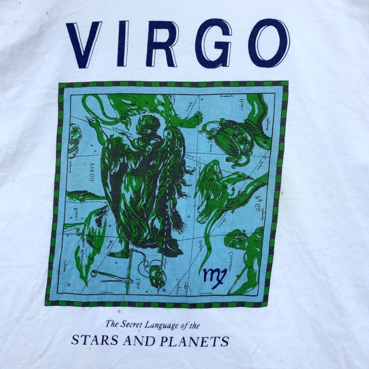 Vintage Vintage VIRGO STARS PLANETS Baroque Artwork Tee Size L / US 10 / IT 46 - 3 Thumbnail
