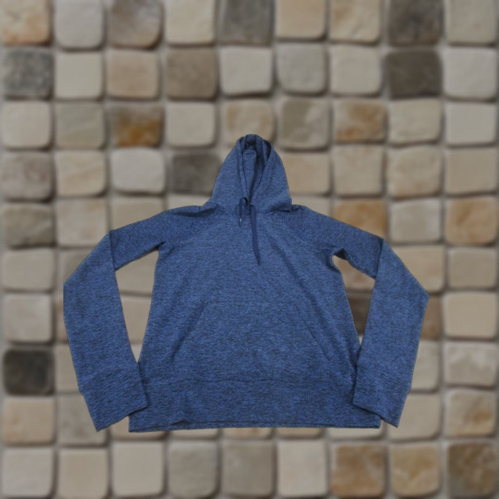 Outdoor Voices VINTAGE Outdoor Voices Hoodie Sweater Womens Small All Day Pullover Hooded Activewear Blue 90s Womens Size S / US 4 / IT 40 - 1 Thumbnail
