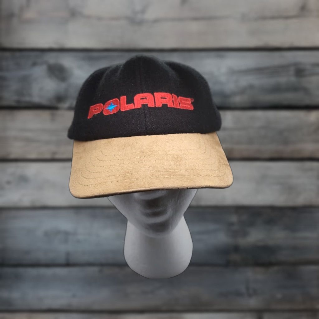 Casquette Baseball Vintage Polaris - Snapback - Noire - Occasion Excellent état