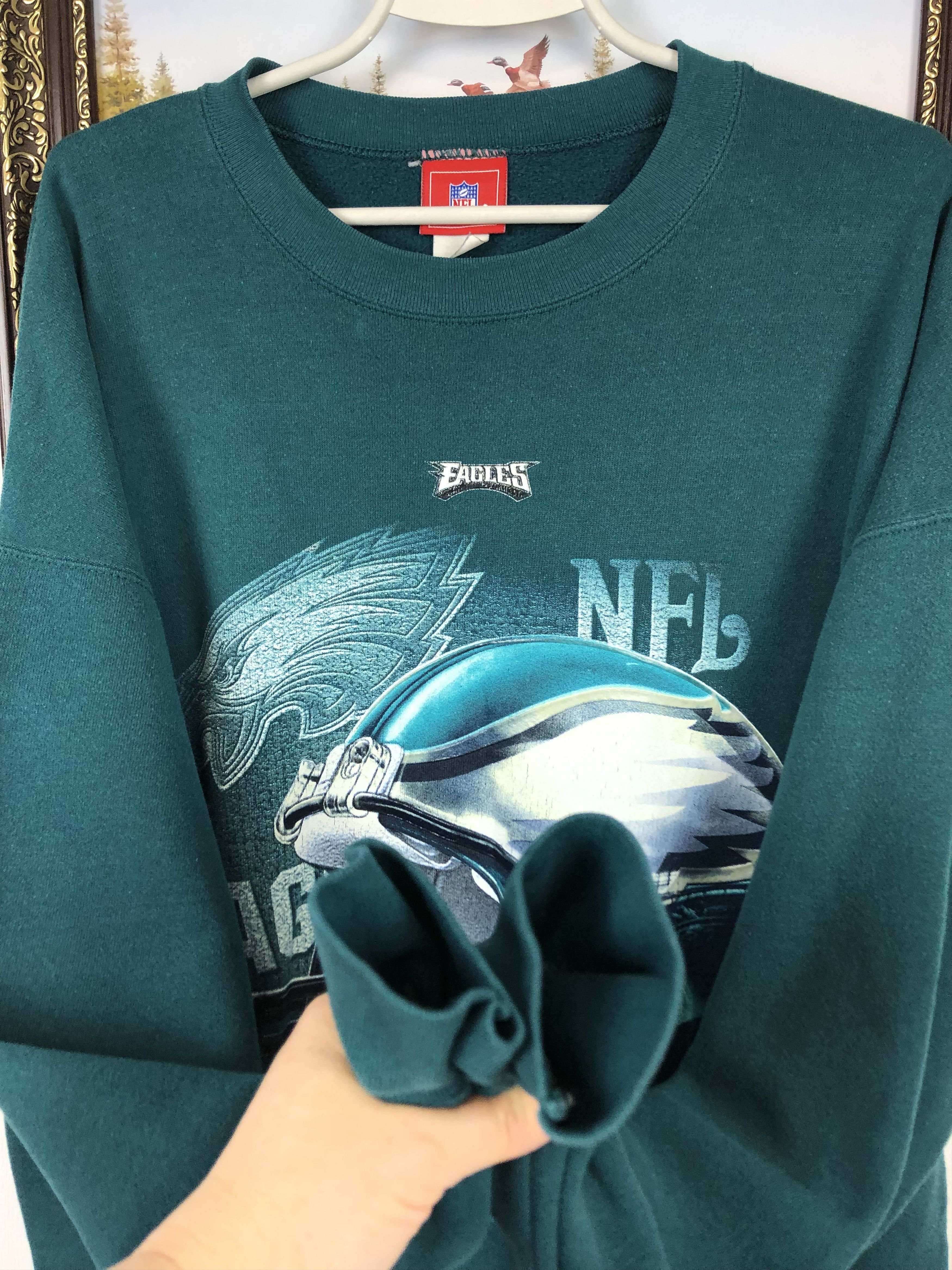 NFL × Vintage Vintage NFL Philadelphia Eagles Sweatshirt Rare Crewneck Size US XL / EU 56 / 4 - 6 Thumbnail