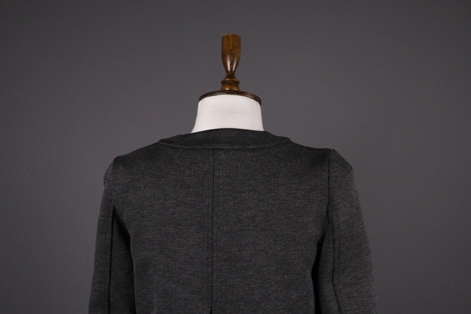 Pink Floyd Pinko Gray Button Down Coat Jacket Size I 40 / GB 8 Size M / US 6-8 / IT 42-44 - 6 Thumbnail