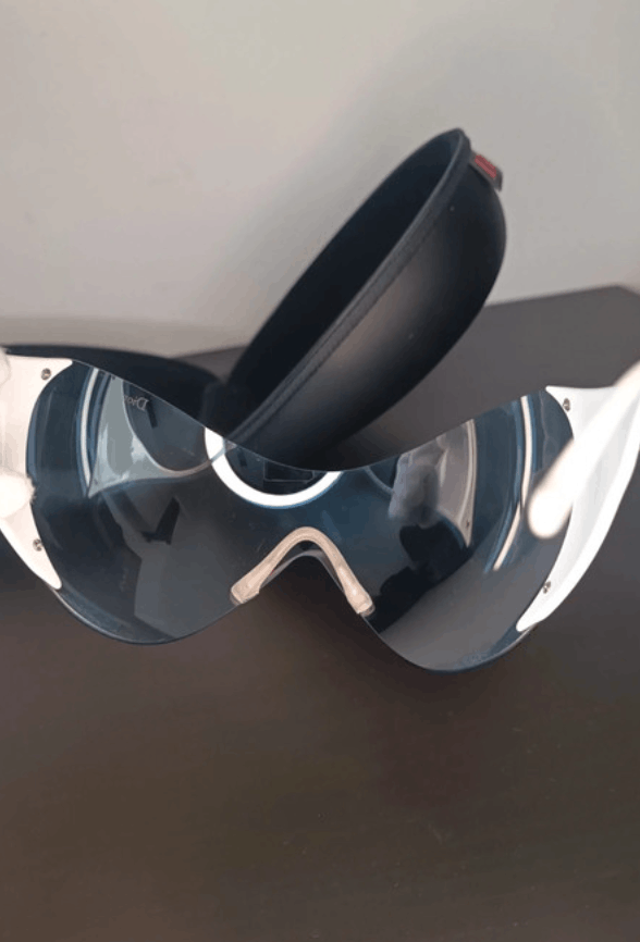 Christian Dior Monsieur Dior Sunglasses Ski Bike Pop Overshine Rimless Vintage Size ONE SIZE - 4 Thumbnail