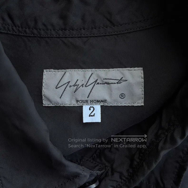 Yohji Yamamoto Yohji Yamamoto 18ss cuprammonium short sleeve shirt Size US M / EU 48-50 / 2 - 4 Thumbnail