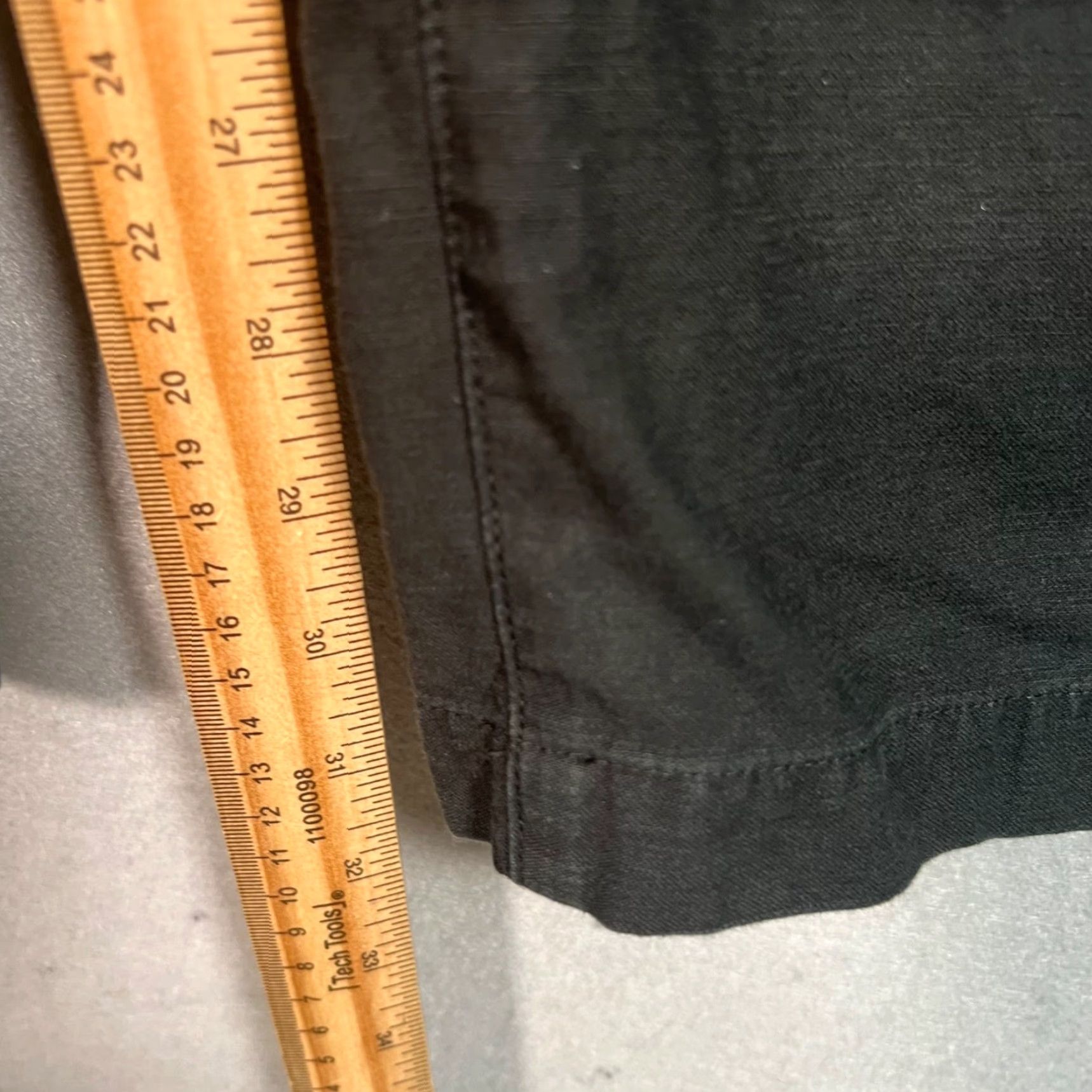 Kith Kith Mens Pants Cargo Wide Leg Size 32 Black Cotton Blend Size US 32 / EU 48 - 7 Thumbnail
