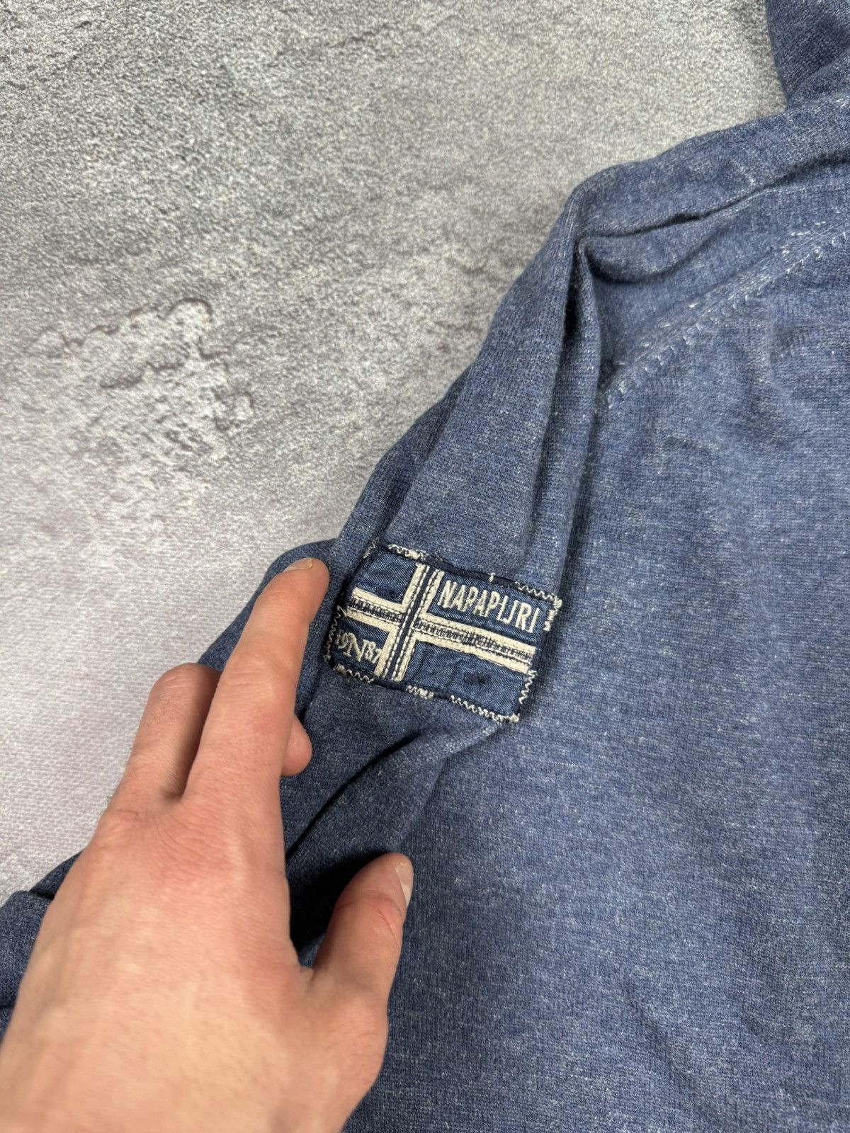 Napapijri Napapijri Zip Hoodie Logo Size XL Streetwear Size US XL / EU 56 / 4 - 5 Thumbnail