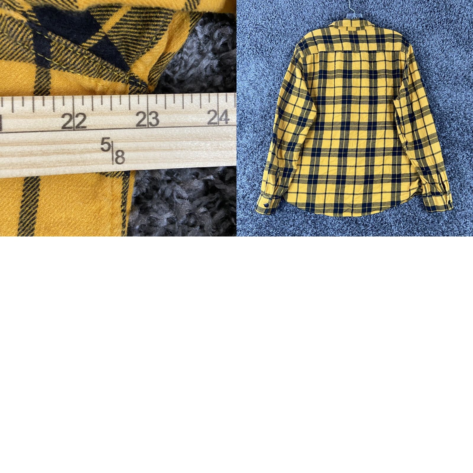 American Eagle Outfitters American Eagle Outfitters Men’s L Multicolor Plaid Long Sleeve Button Up Flannel Pockets Size US L / EU 52-54 / 3 - 8 Thumbnail