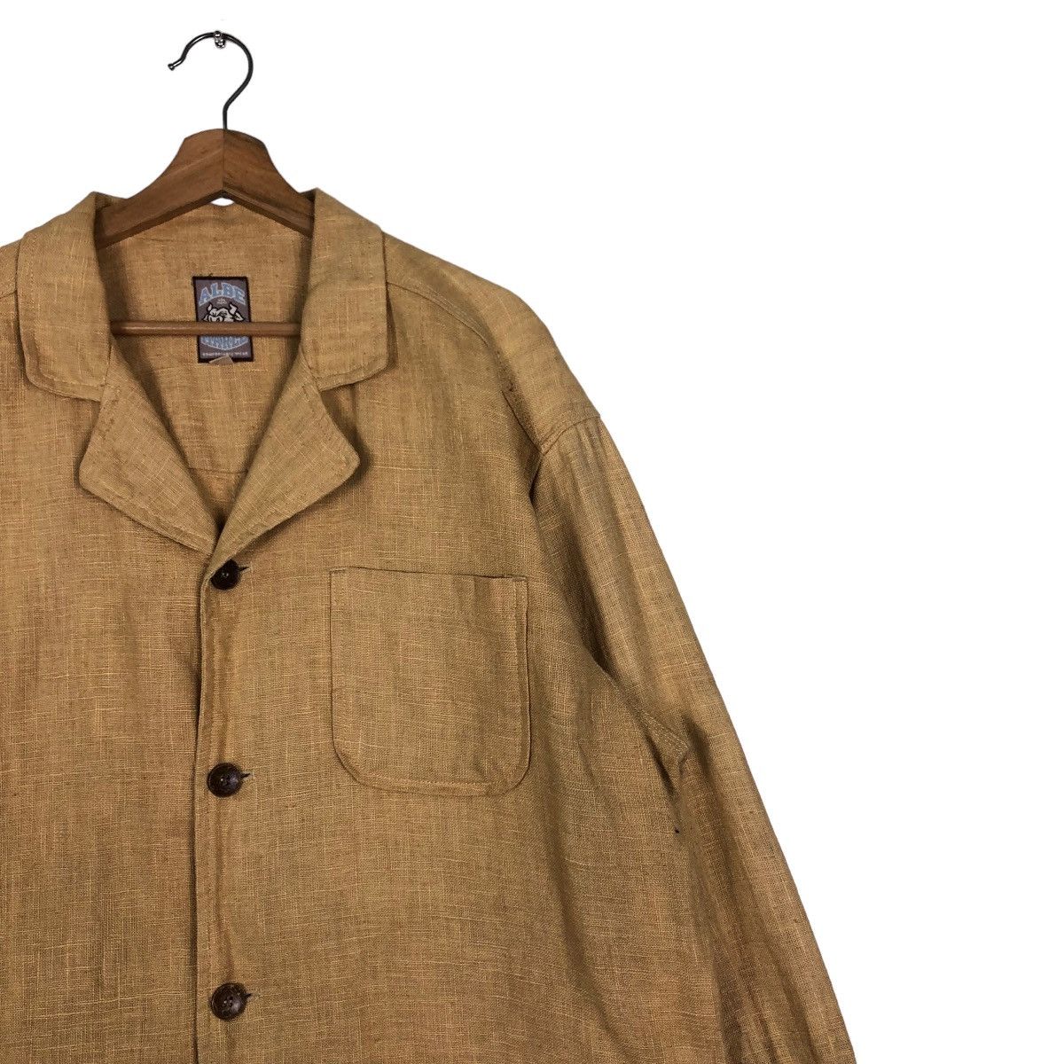 Japanese Brand × Vintage 📌VINTAGE CHORE WORK JACKET ALBE MARLE JAPAN BIG POCKETS Size US L / EU 52-54 / 3 - 7 Thumbnail