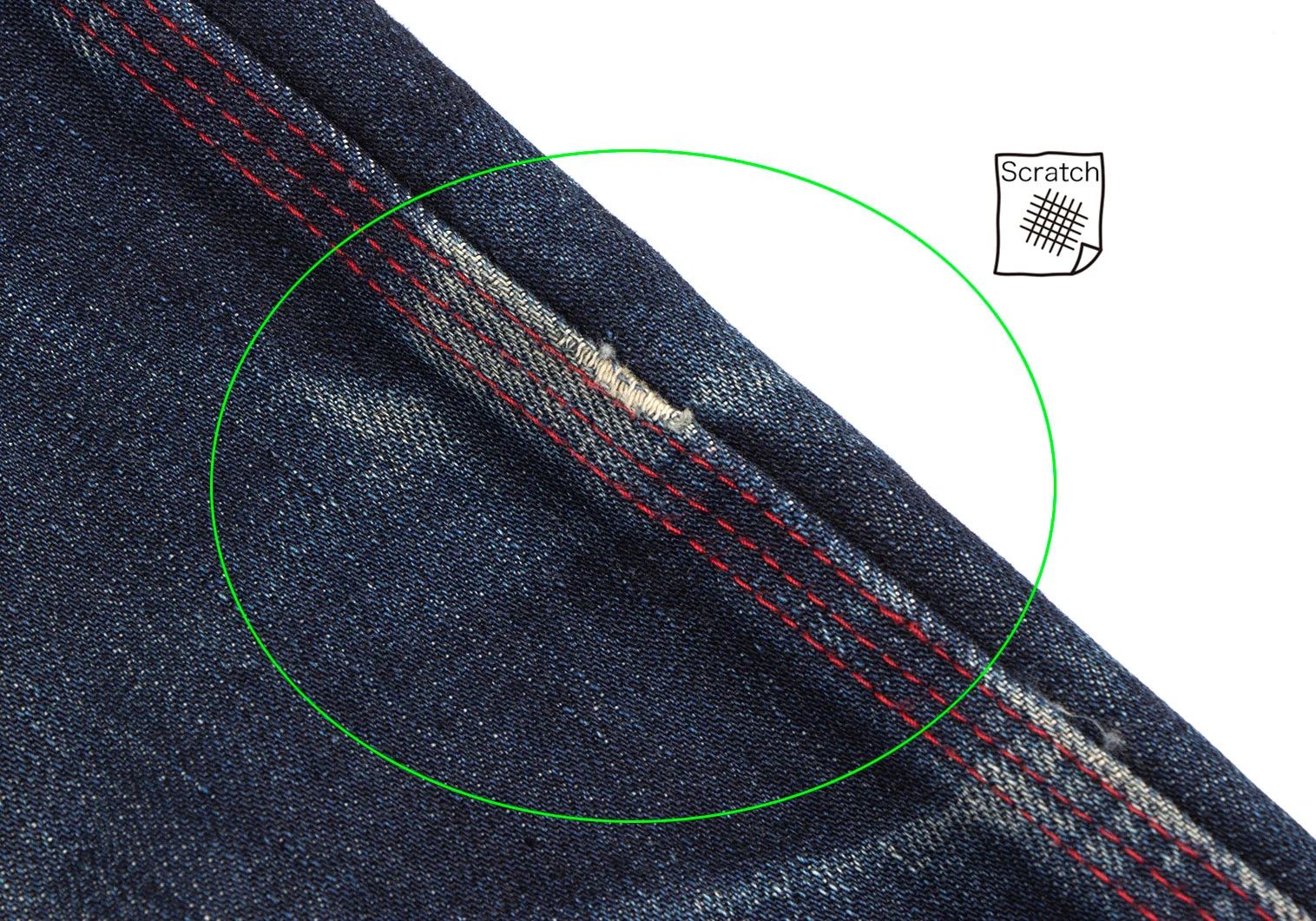 Junya Watanabe Levi's 503 Reconstructed Denim Pants Indigo Red S Size US 30 / EU 46 - 8 Thumbnail