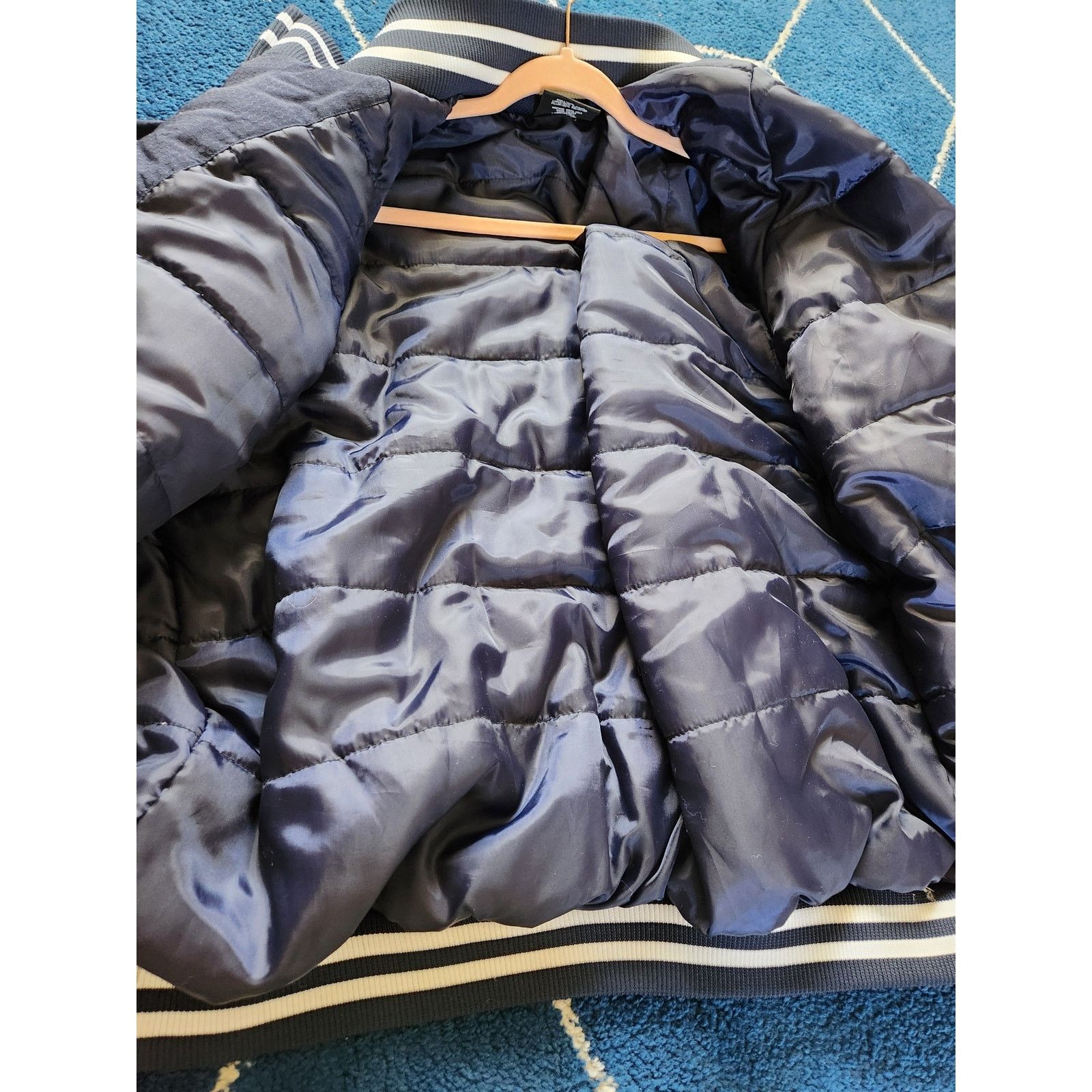 Southpole Y2K SouthPole Men's Insulated Jacket Blue/White XL Size US XL / EU 56 / 4 - 3 Thumbnail