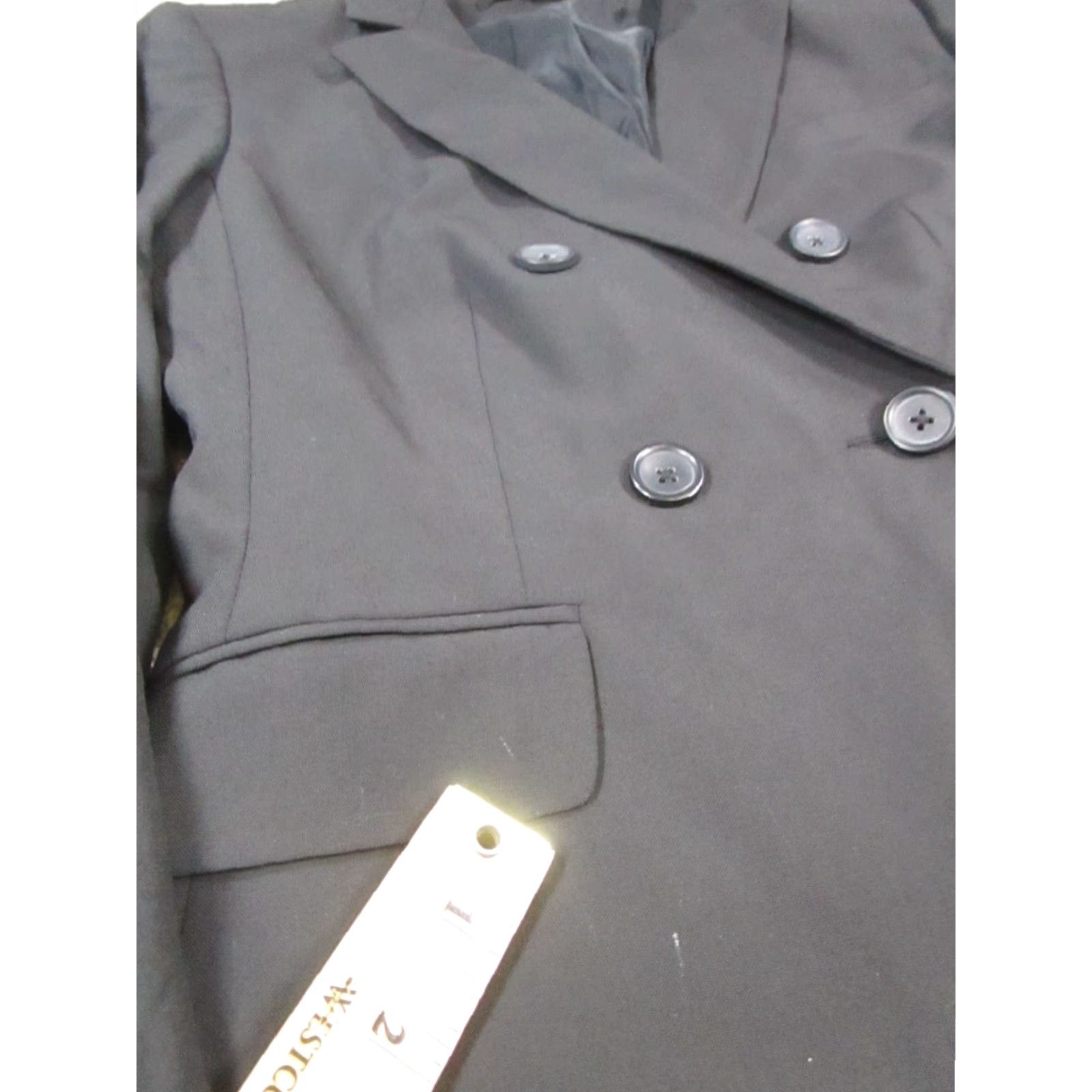 Express Express Design Studio Blazer Womens 2 Black Sports Coat New Size XS / US 0-2 / IT 36-38 - 7 Thumbnail