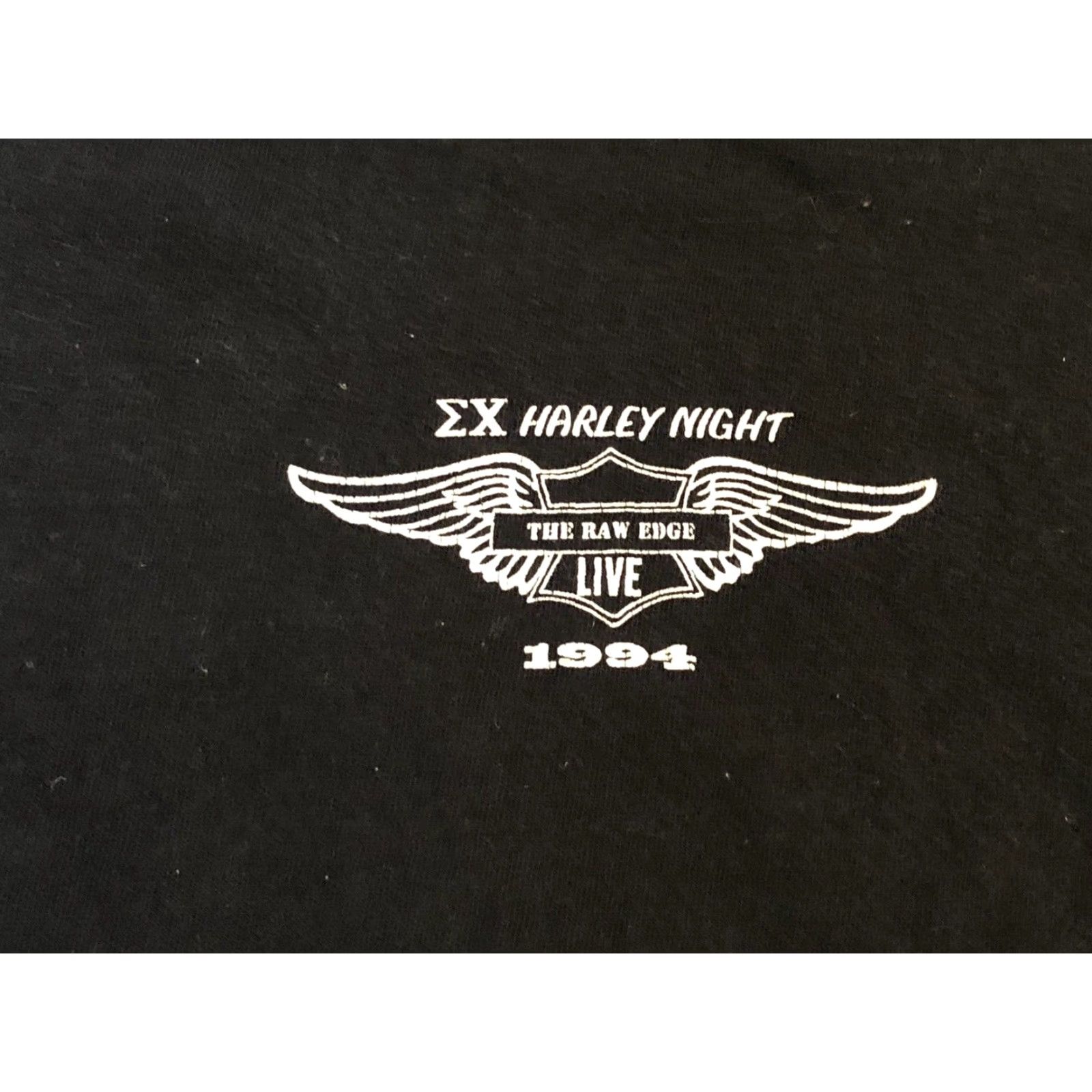 Lee VTG Harley Roadhouse Uncle Sam Skull Shirt XL Black Men M/46-48 Made In USA Lee Short Sleeve Cotton USA Biker 1994 Vintage Size US XL / EU 56 / 4 - 5 Thumbnail