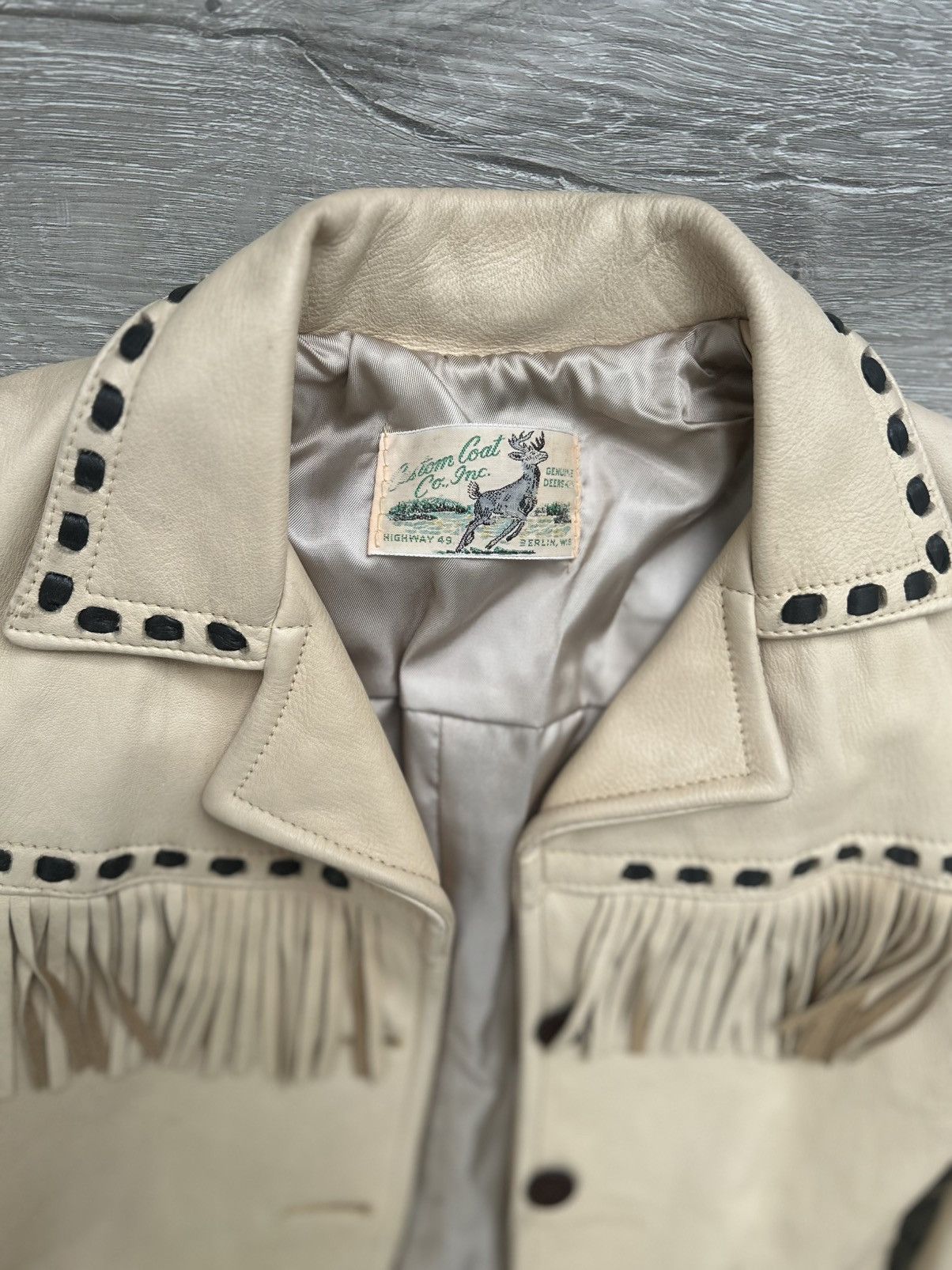 Vintage Vintage western genuine deer leather jacket Size US XS / EU 42 / 0 - 2 Thumbnail