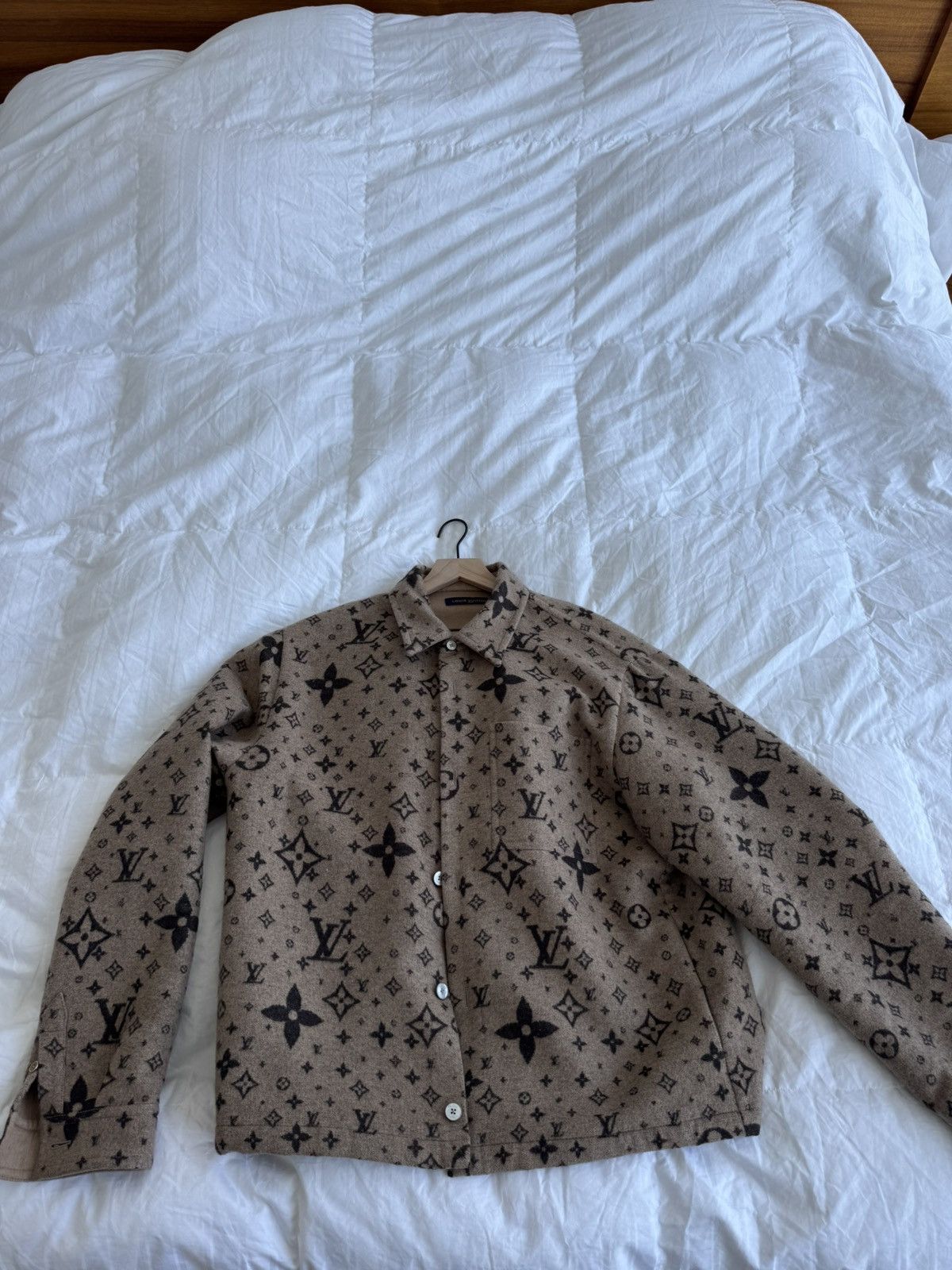 Louis Vuitton Louis Vuitton Cashmere Shirt Jacket Size US XXL / EU 58 / 5 - 1 Thumbnail
