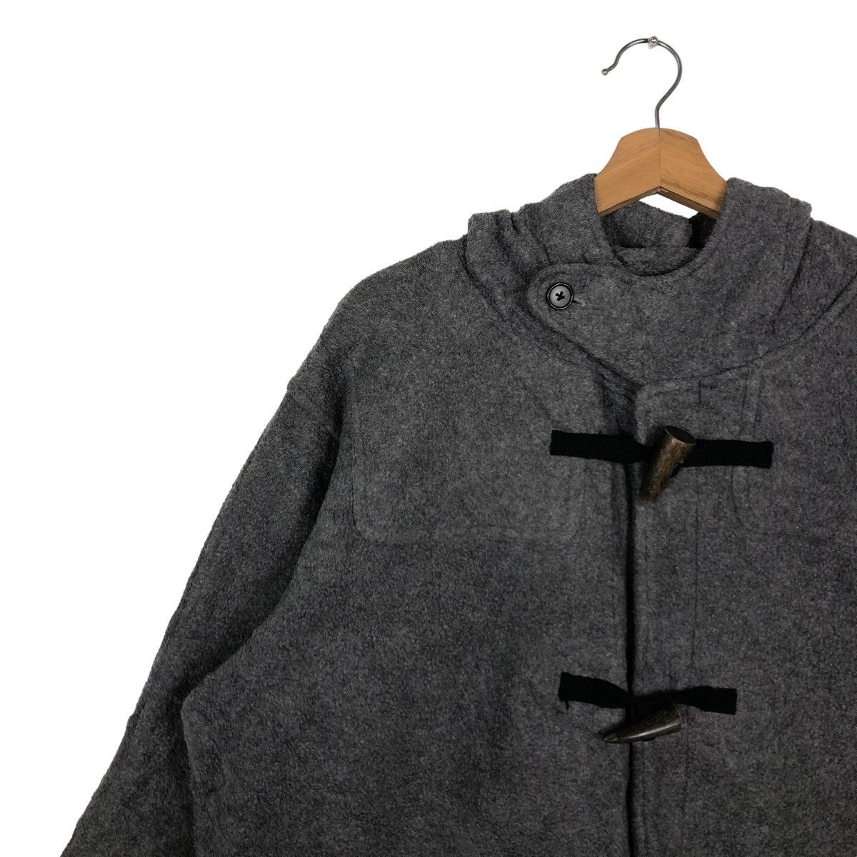 Hysteric Glamour 🔥Duffle Jacket Wool Beams Rich Grey Japan Size US M / EU 48-50 / 2 - 7 Thumbnail