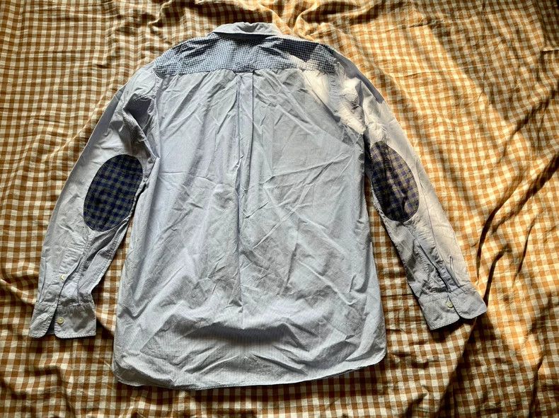 Comme Des Garcons Junya Watanabe Patchwork Shirt