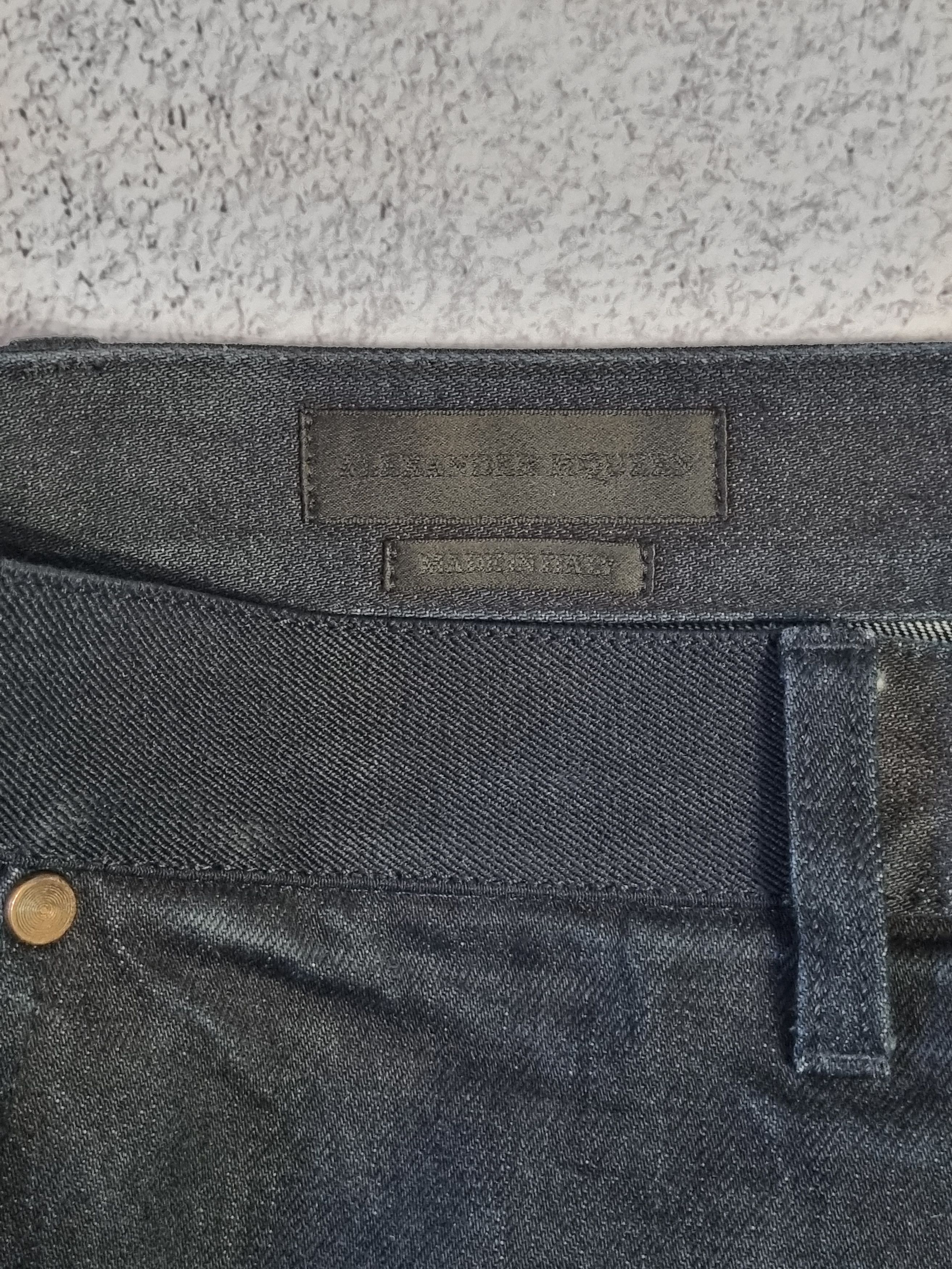 Alexander McQueen Alexander McQueen Luxury Dark Blue Selvedge Jeans Size US 34 / EU 50 - 5 Thumbnail