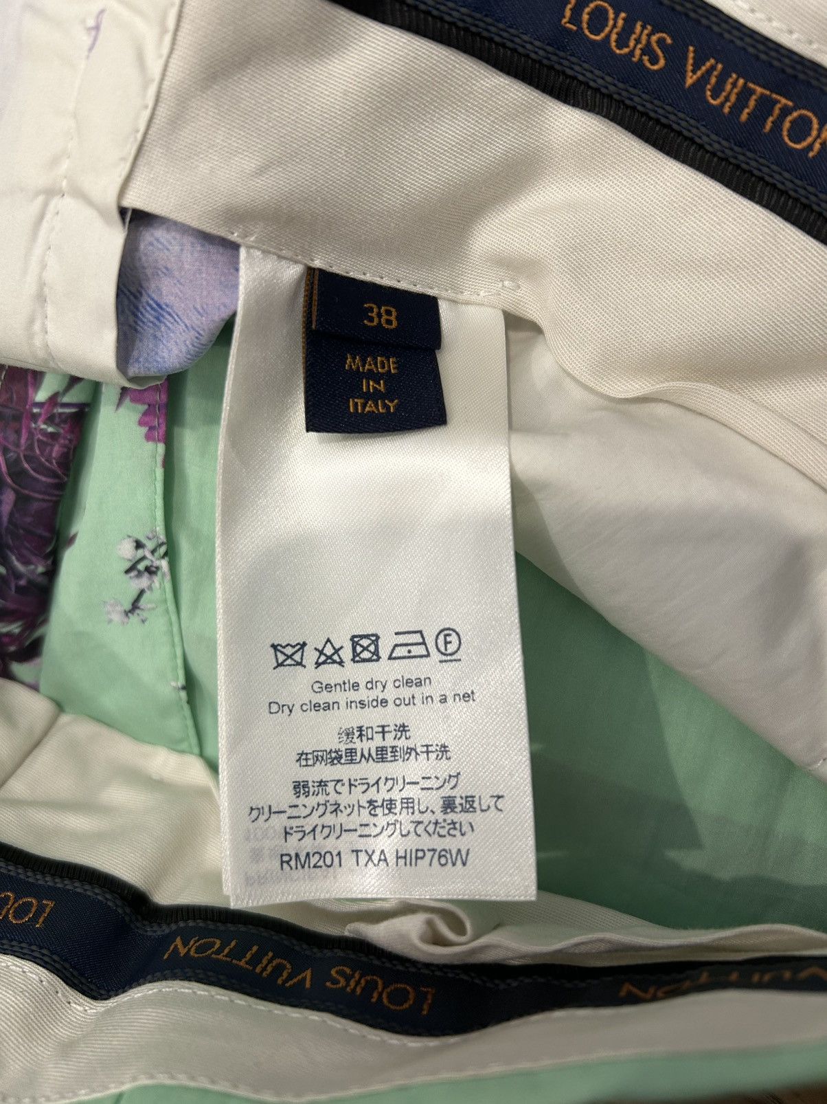 Louis Vuitton FLORAL PRINTED PANTS Size US 38 / EU 54 - 7 Thumbnail