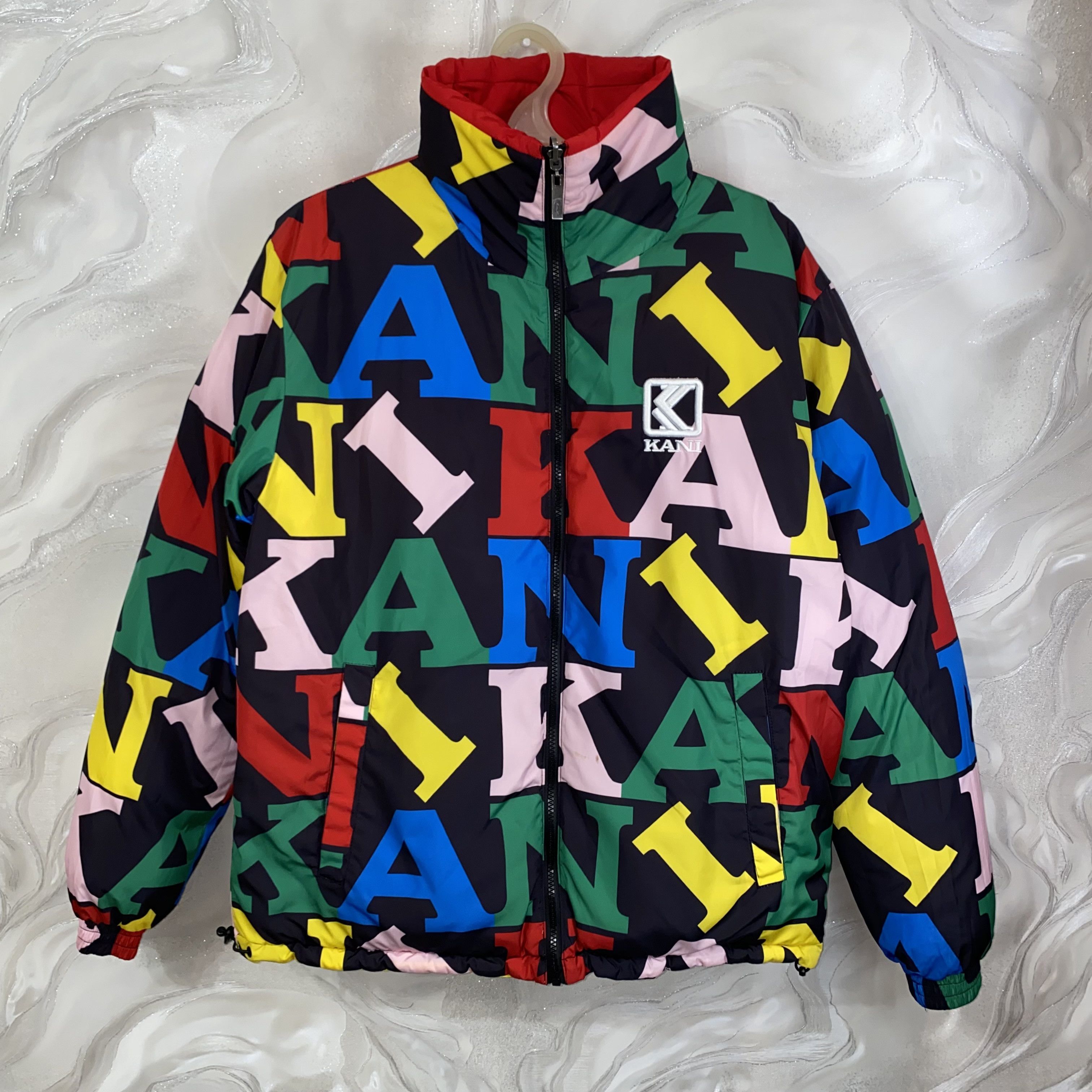 Karl Kani Karl Kani Retro reversible block Jacket Size M Size US M / EU 48-50 / 2 - 1 Thumbnail