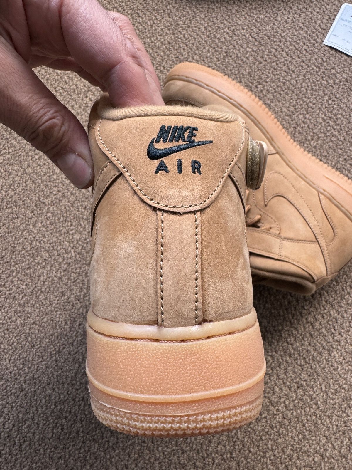 Nike NIKE AIR FORCE 1 MID 07 PRM QS SZ.11 flax Size US 11 / EU 44 - 8 Thumbnail