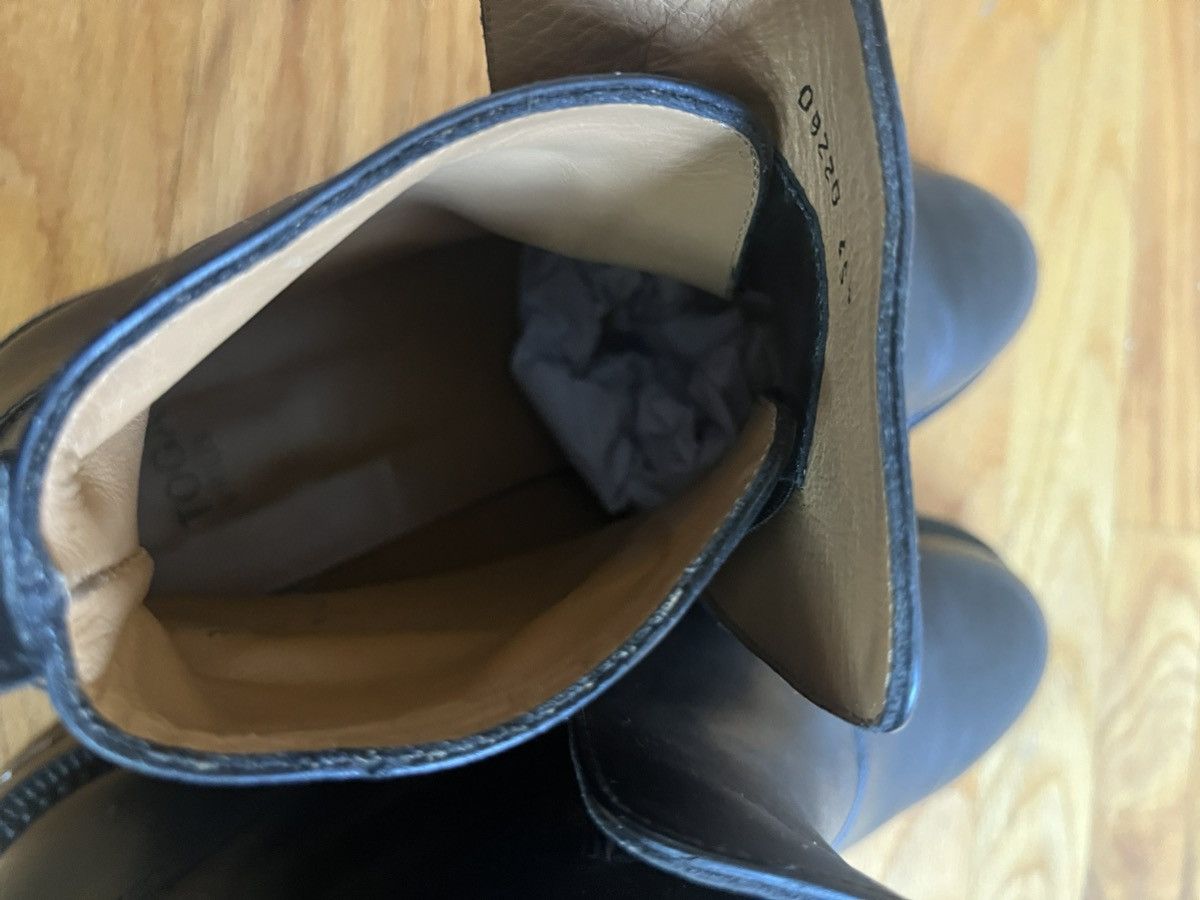 TOGA VIRILIS Toga Virilis Mens Black Concealed Gussets Chelsea Boots Size US 11.5 / EU 44-45 - 7 Thumbnail