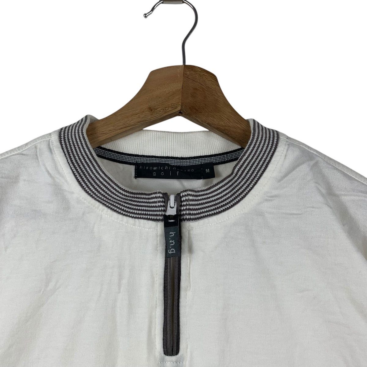 Vintage Vintage HIROMICHI NAKANO GOLF Collection Half Zipper Tee Size M / US 6-8 / IT 42-44 - 5 Thumbnail