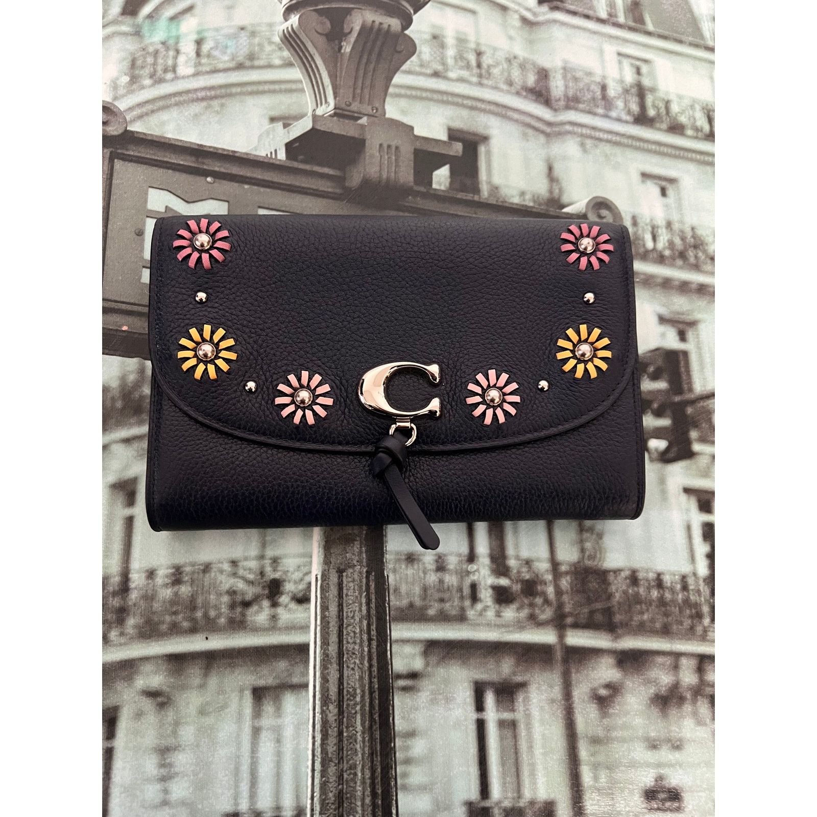 Coach Coach 2626 Chain Crossbody With Whipstitch Daisy Applique Size ONE SIZE - 1 Thumbnail