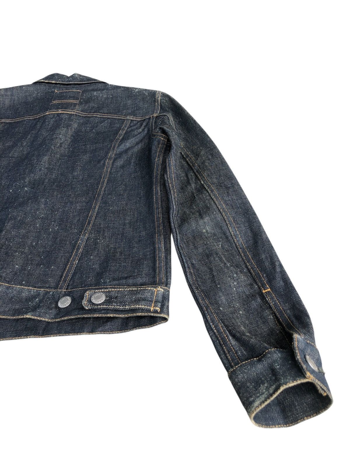 Helmut Lang Helmut Lang Classic Raw Denim Jacket Size US S / EU 44-46 / 1 - 15 Thumbnail
