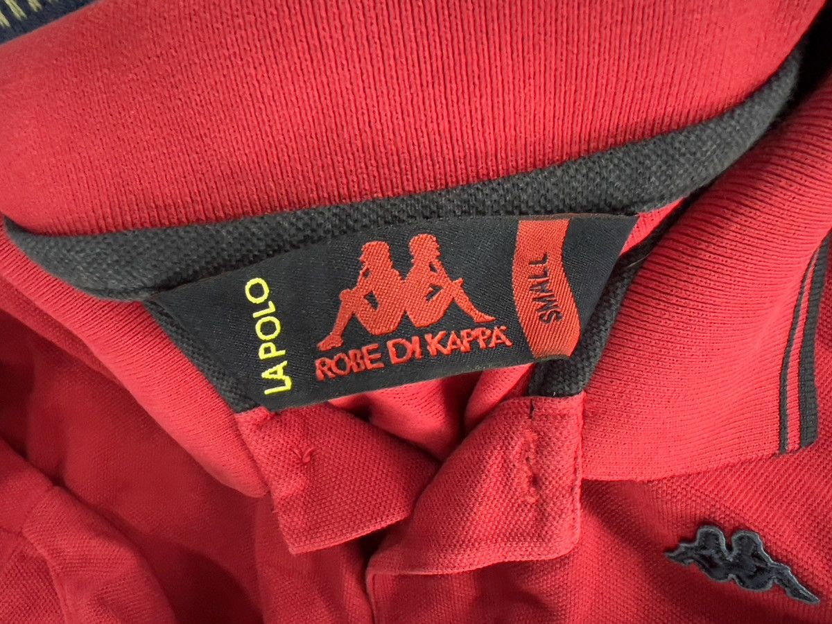 Kappa Robe di Kappa Men’s Red Short Sleeve Collared Polo LA POLO Size US S / EU 44-46 / 1 - 3 Thumbnail