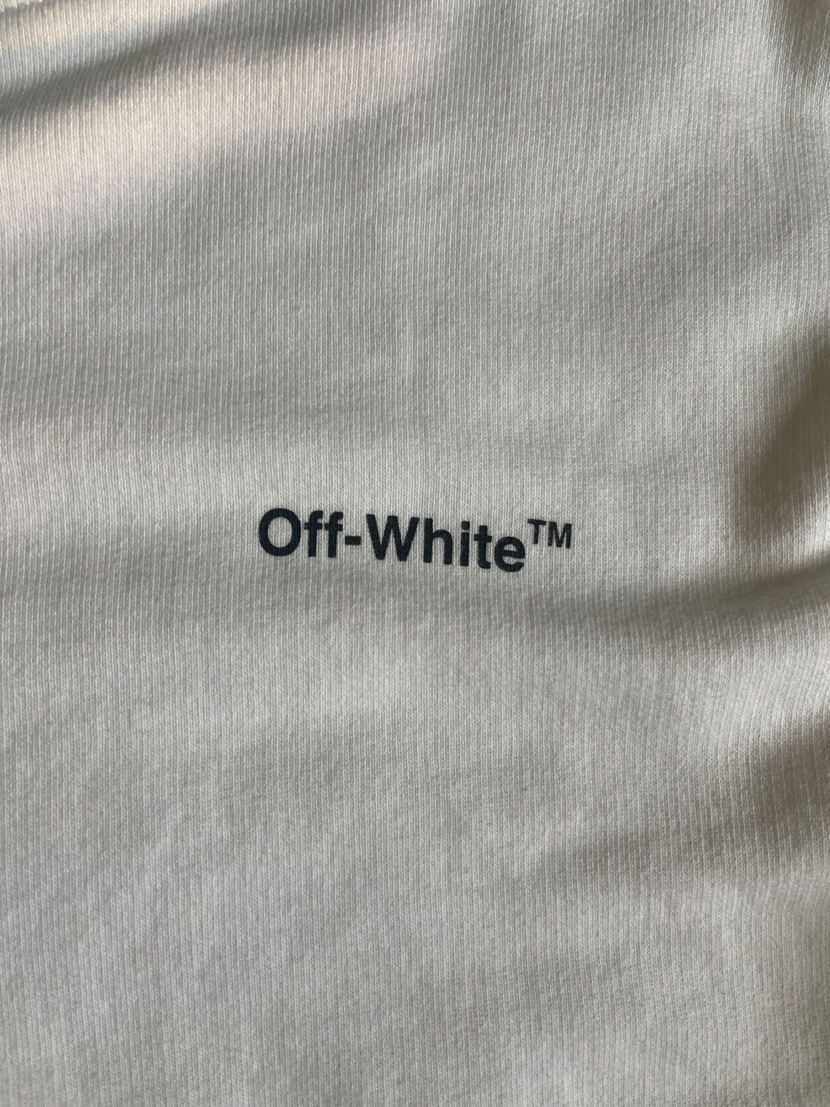 Off-White Off White Diag Helvetica Skate Long-Sleeve Tee Size US M / EU 48-50 / 2 - 5 Thumbnail