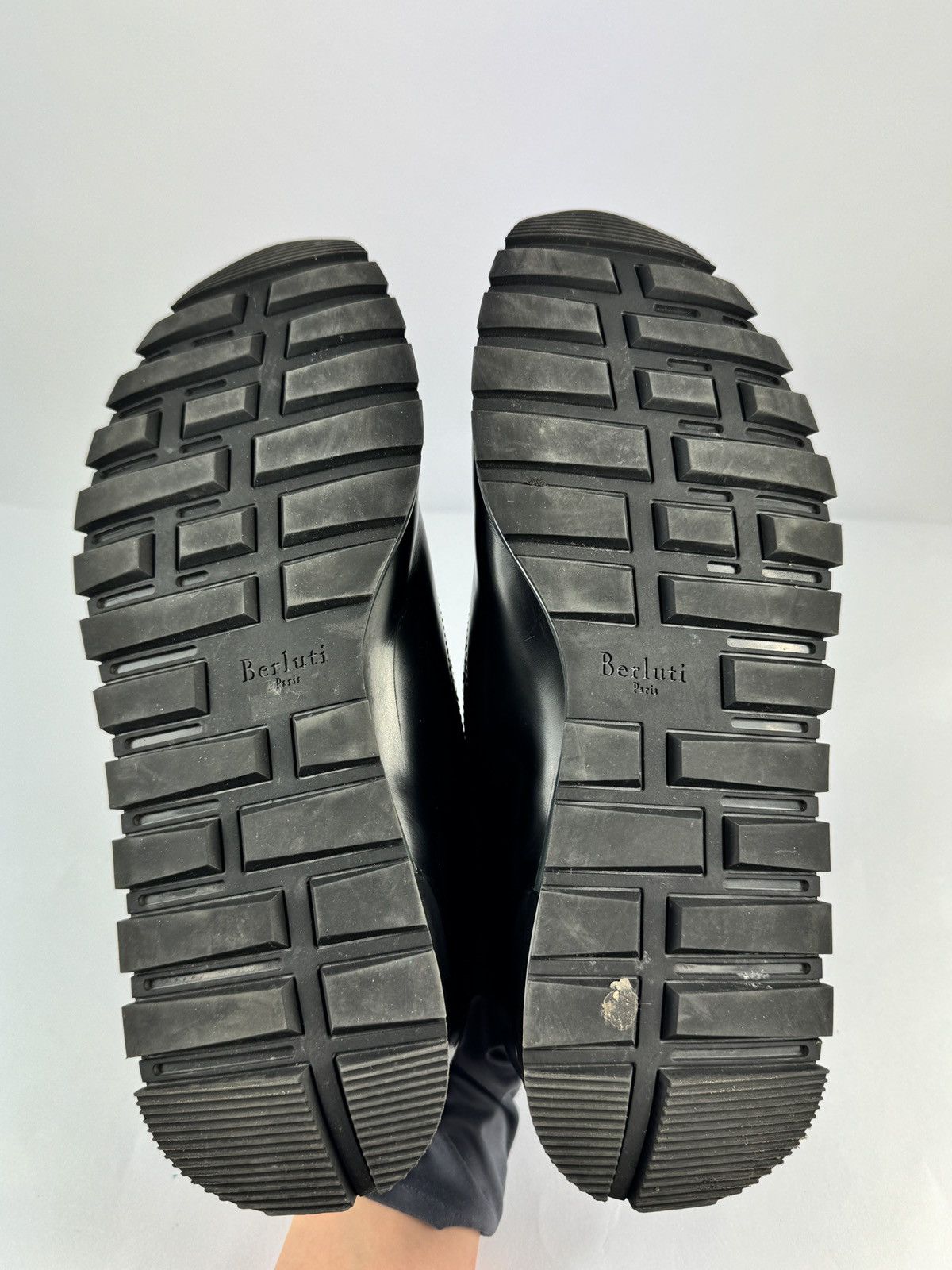 Berluti BERLUTI FAST TRACK LEATHER SNEAKERS Size US 9 / EU 42 - 6 Thumbnail