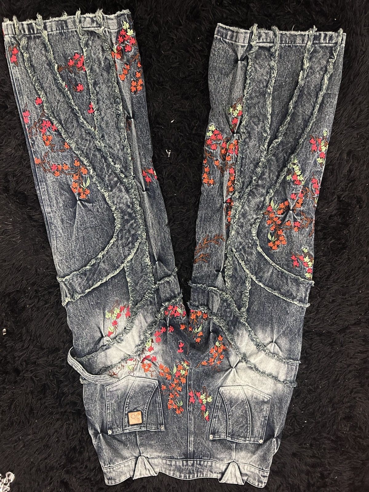 Bad Son Autumn Overgrowth Denim Pants | Grailed 
