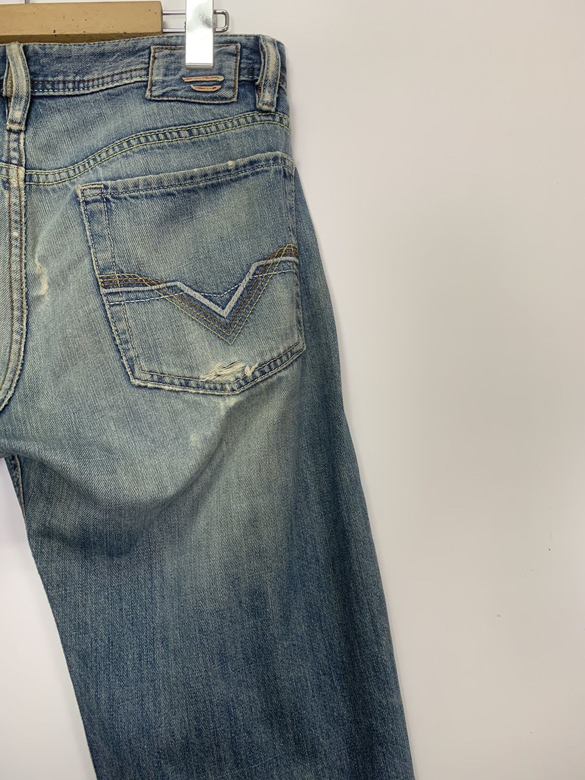Diesel × Vintage Vintage Diesel Industry denim Size US 29 - 10 Thumbnail