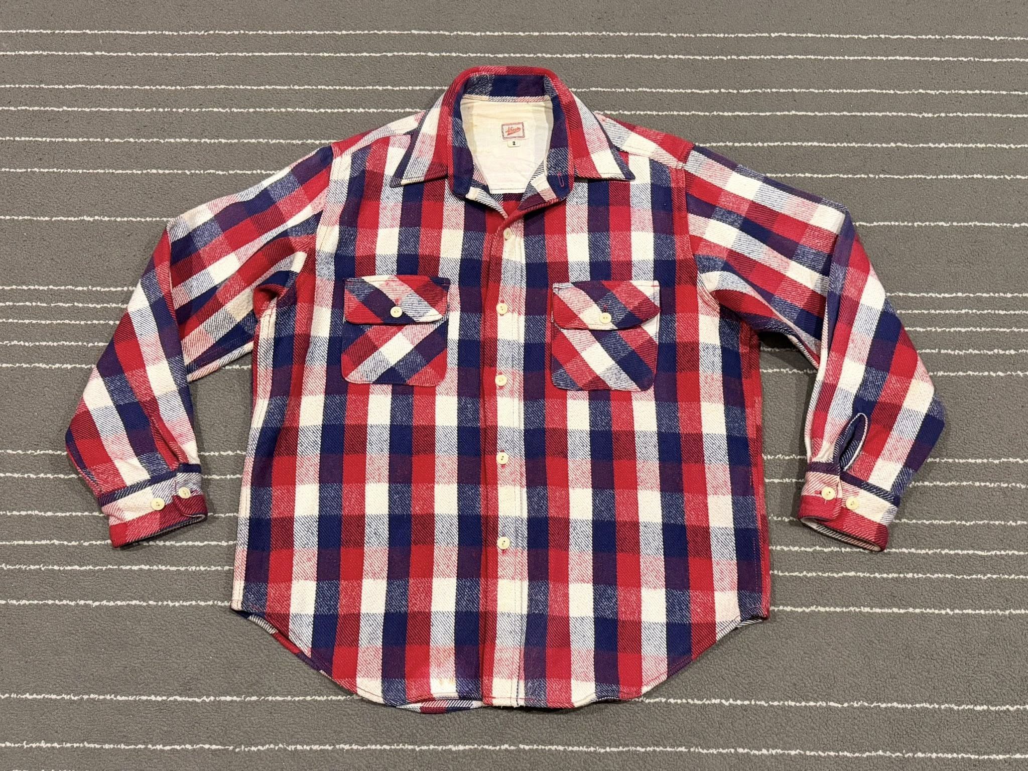 45rpm Vintage 45 rpm flanel unisex M 2201 Size US M / EU 48-50 / 2 - 3 Thumbnail