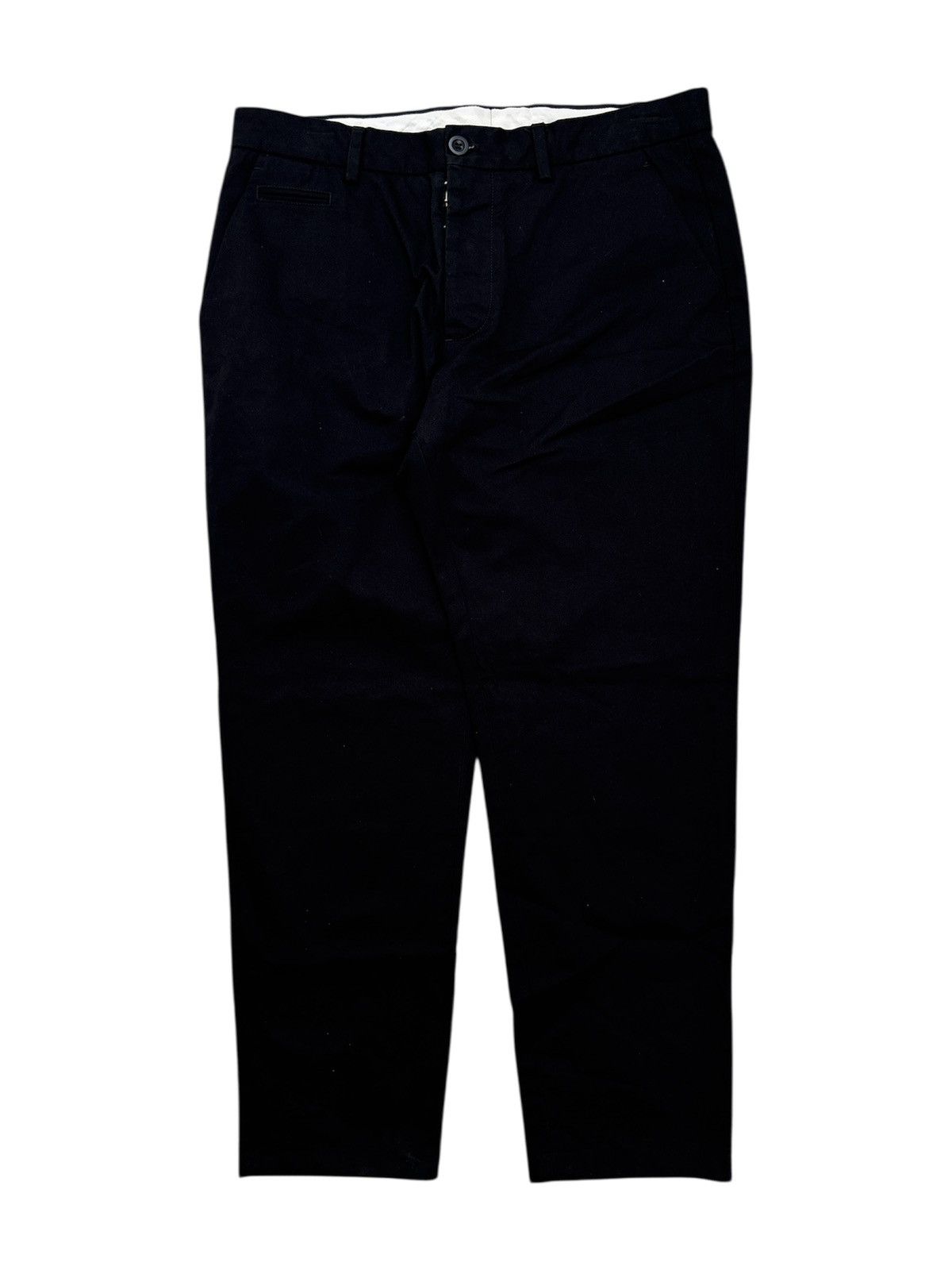 Maison Margiela SS18 Black Chino Pants Size US 34 / EU 50 - 1 Thumbnail