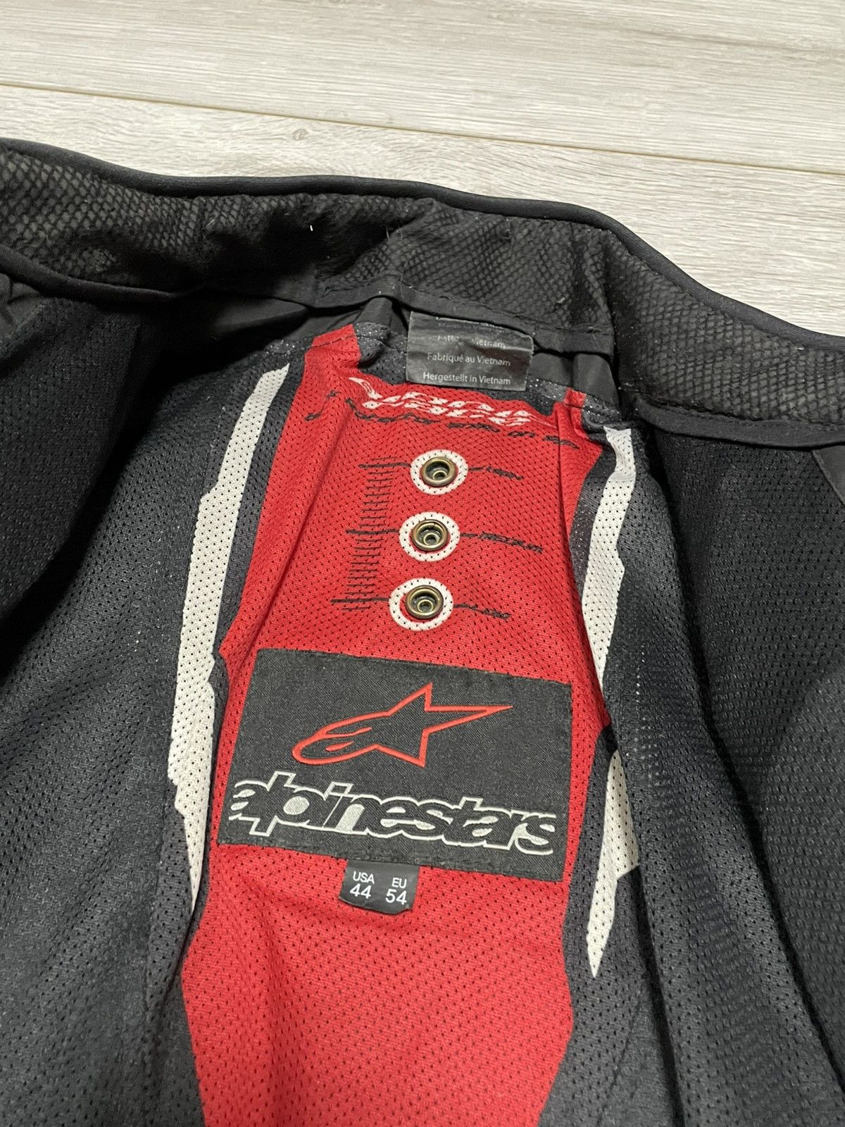 Alpinestars Alpinestars leather jacket big jacket protect lined Size US S / EU 44-46 / 1 - 8 Thumbnail