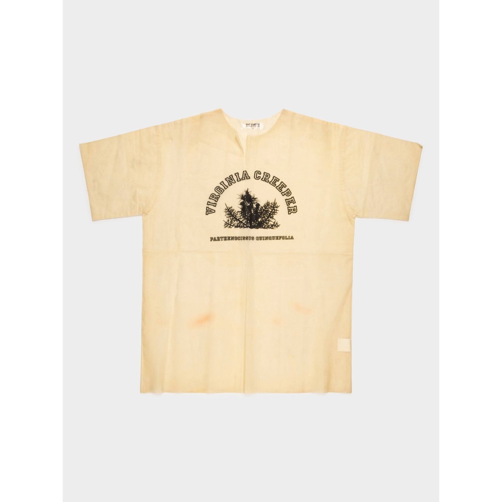 Raf Simons AW02 Virginia Creeper Latex Shirt Size US M / EU 48-50 / 2 - 1 Thumbnail
