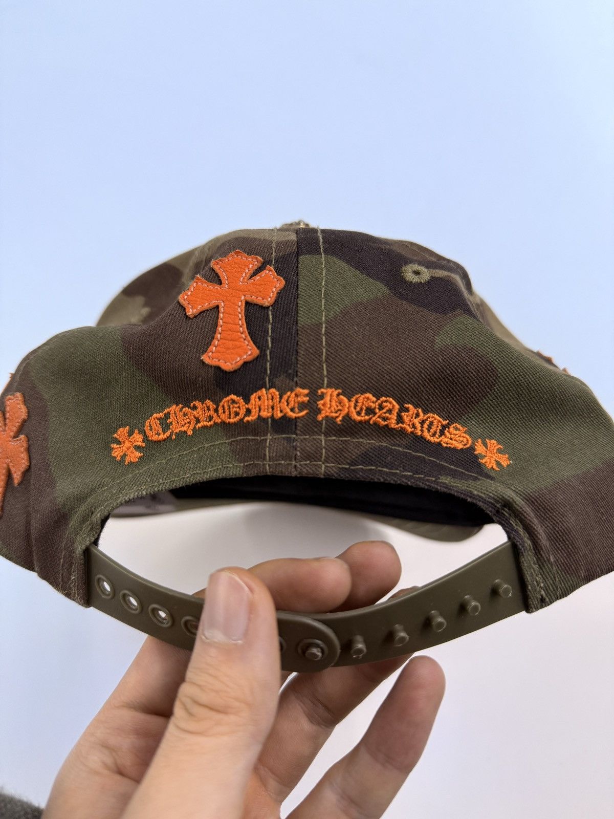 Chrome Hearts Chrome hearts camo crossing cap Size ONE SIZE - 3 Thumbnail