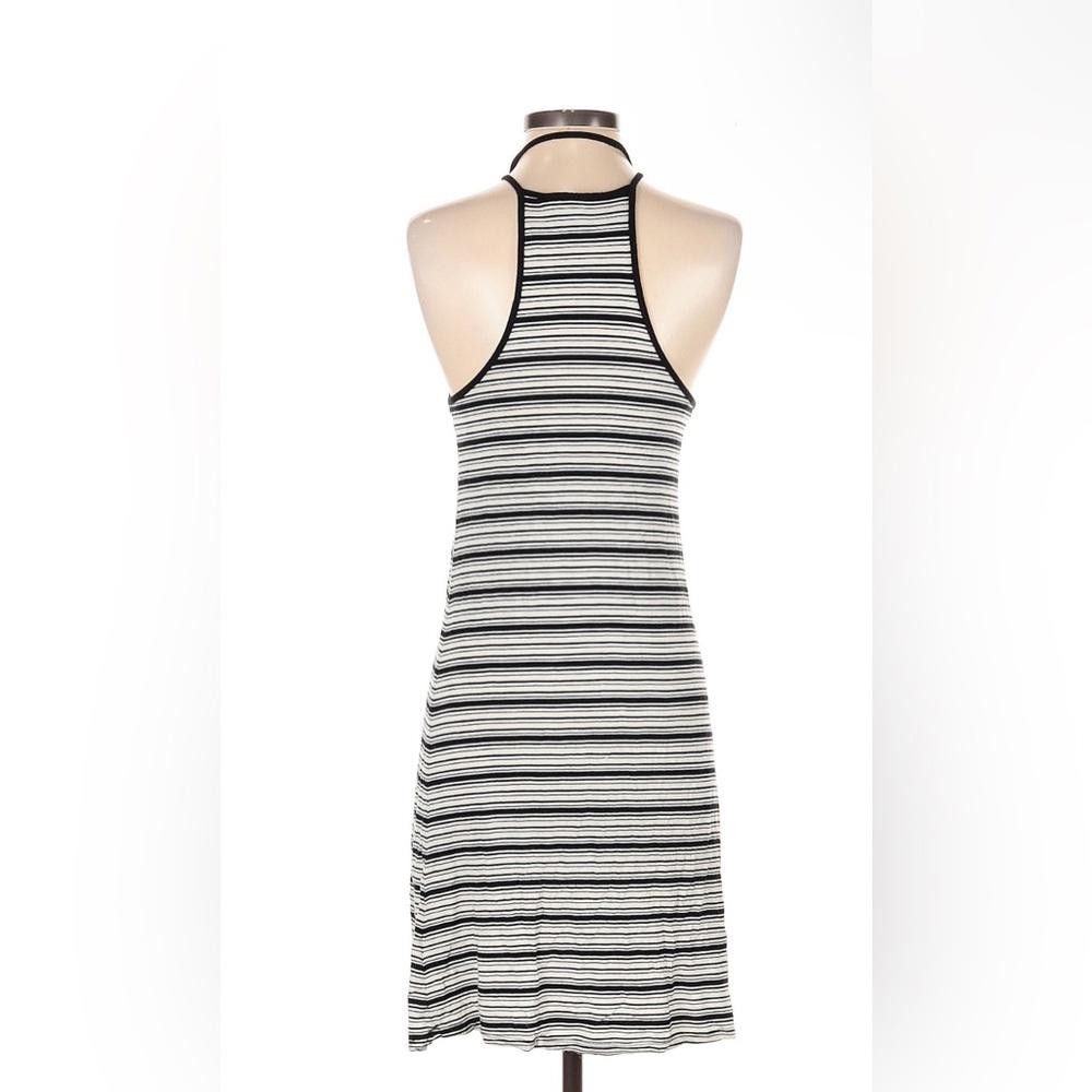 Designer American Eagle Flowy stripped black/white XS dress Size XS / US 0-2 / IT 36-38 - 2 Thumbnail